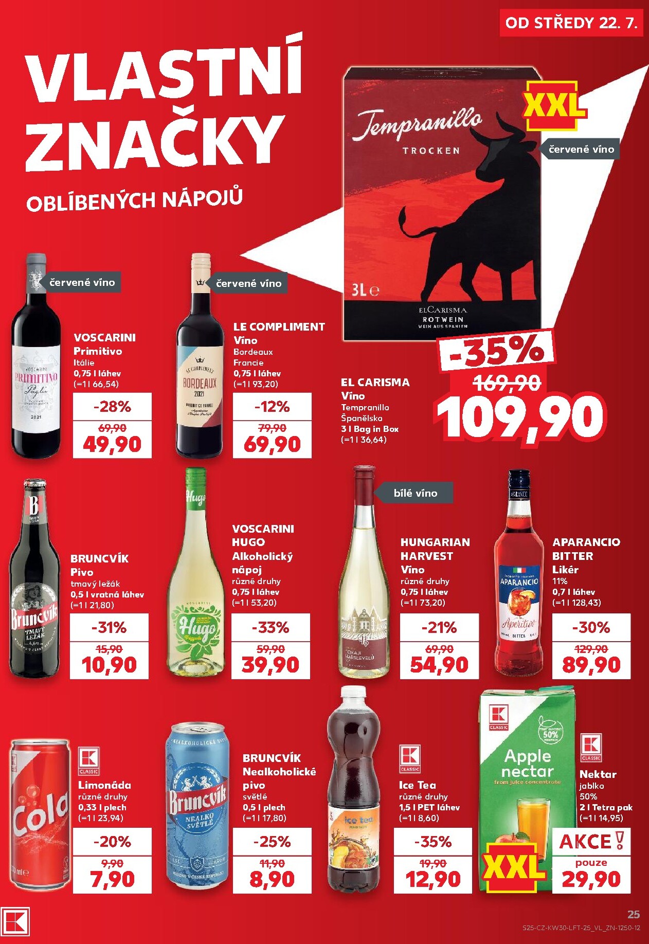 kaufland - Kaufland - Ostrava leták na příští týden od středy 22.07.2026 do úterý 28.07.2026 - page: 25
