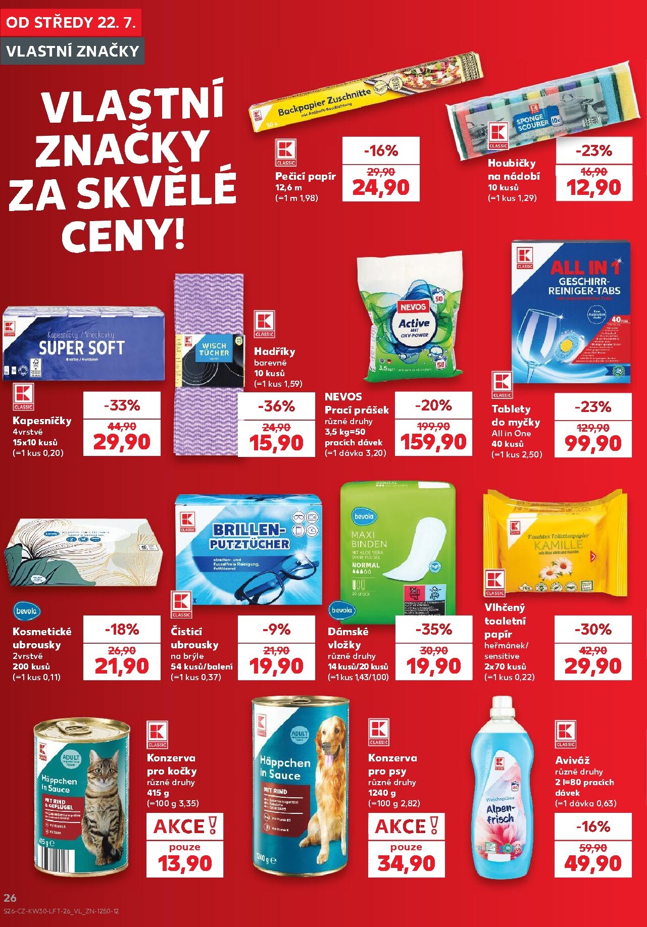 kaufland - Kaufland - Ostrava leták na příští týden od středy 22.07.2026 do úterý 28.07.2026 - page: 26