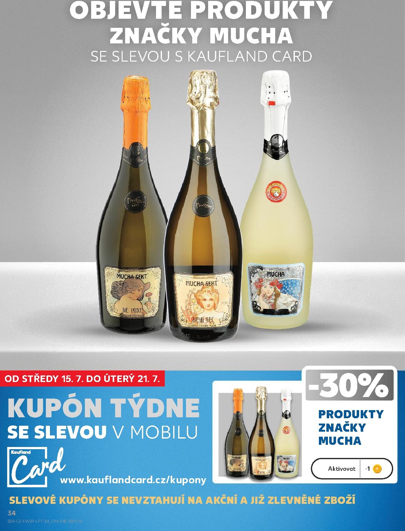kaufland - Aktuální Kaufland - Leták - Praha 4 leták platný od středy 15.07.2026 do úterý 21.07.2026 - page: 34
