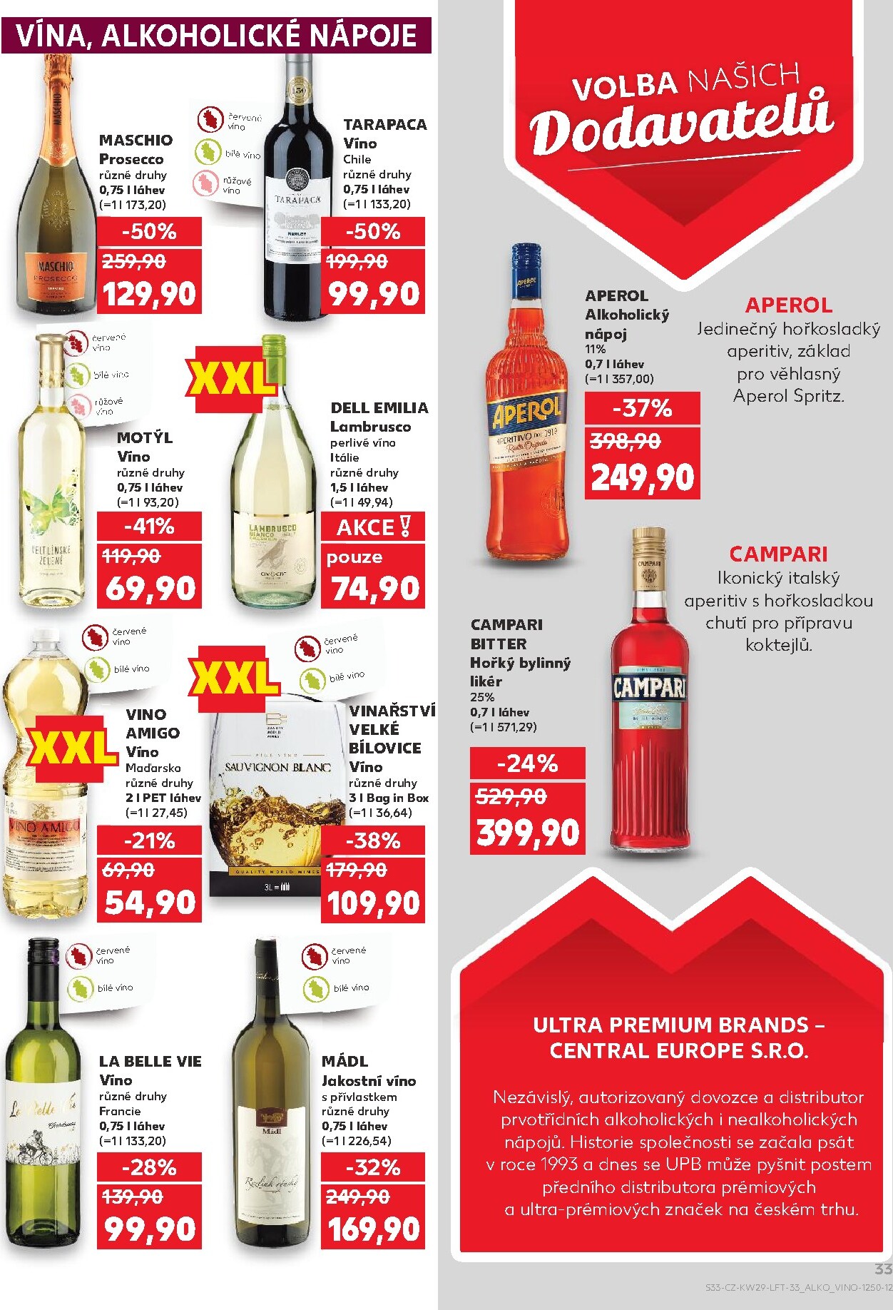 kaufland - Aktuální Kaufland - Leták - Praha 4 leták platný od středy 15.07.2026 do úterý 21.07.2026 - page: 33