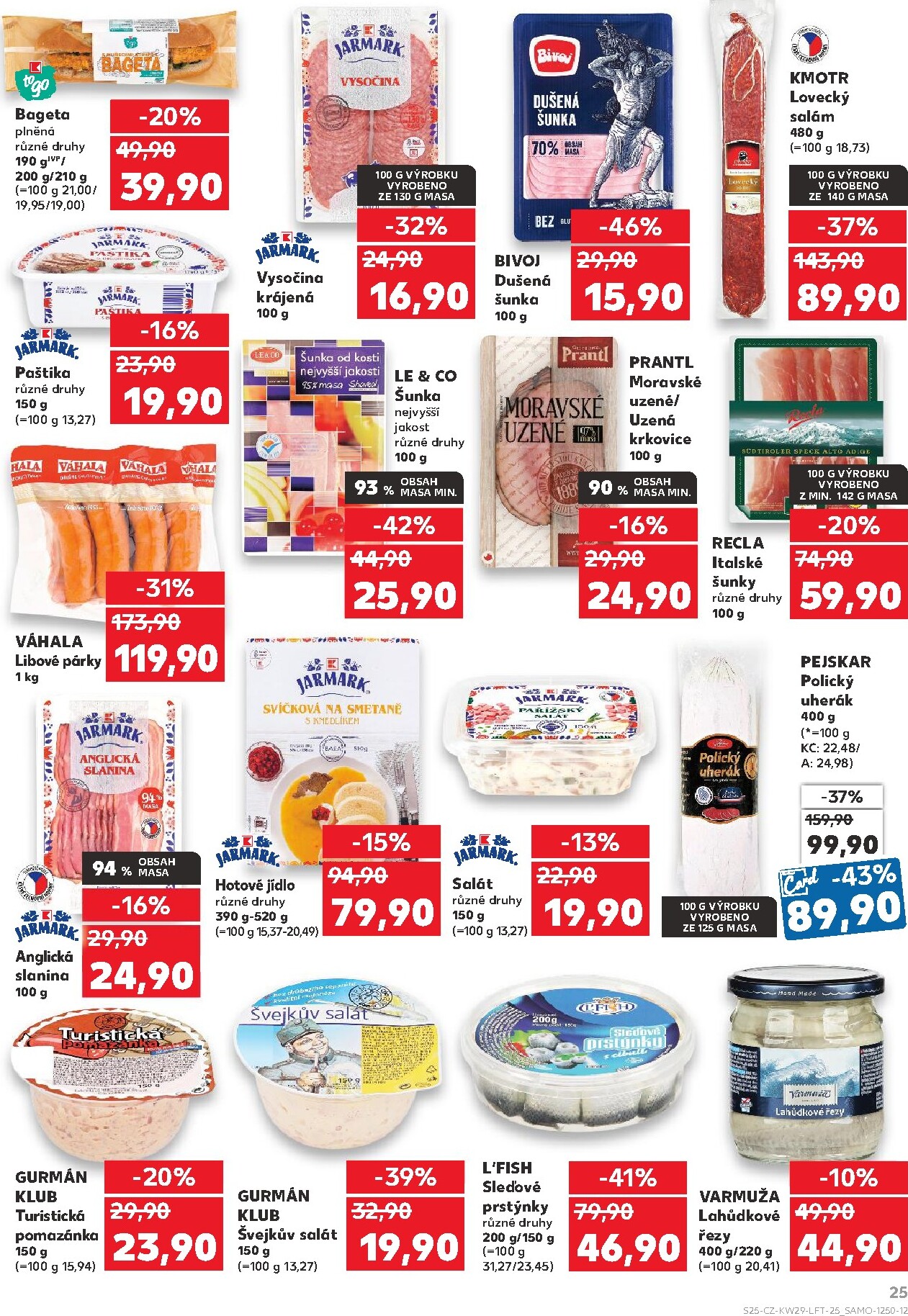 kaufland - Aktuální Kaufland - Karviná leták platný od středy 15.07.2026 do úterý 21.07.2026 - page: 25