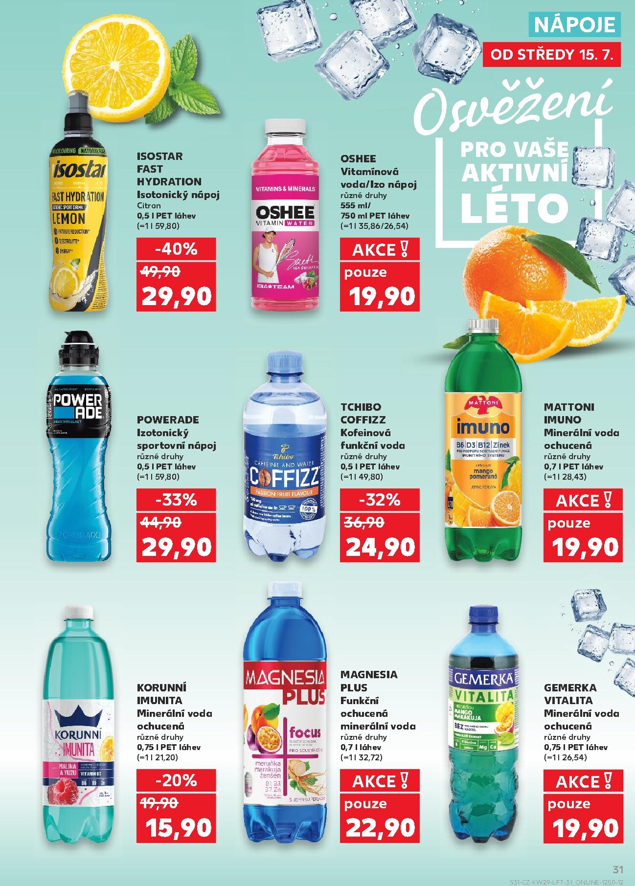 kaufland - Aktuální Kaufland - Karviná leták platný od středy 15.07.2026 do úterý 21.07.2026 - page: 31