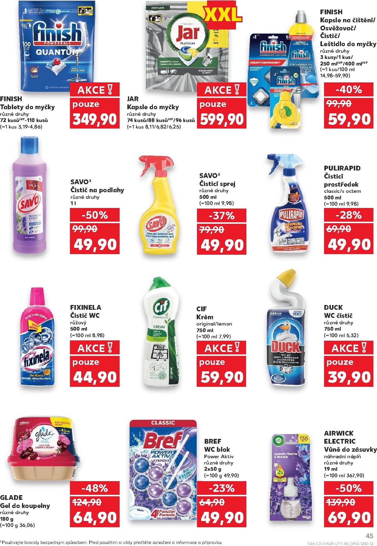 kaufland - Aktuální Kaufland - Leták - Ostrava leták platný od středy 15.07.2026 do úterý 21.07.2026 - page: 45