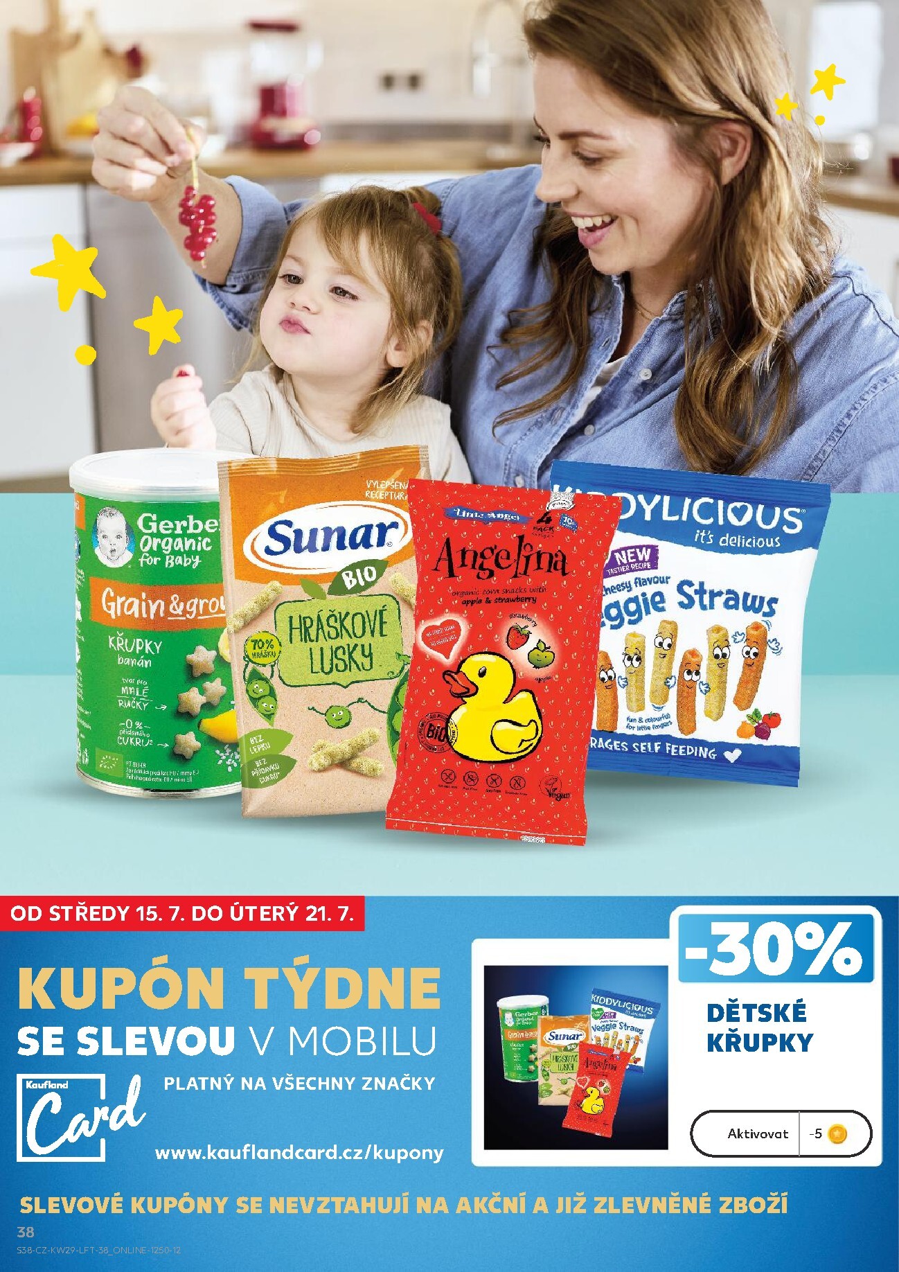 kaufland - Aktuální Kaufland - Leták - Ostrava leták platný od středy 15.07.2026 do úterý 21.07.2026 - page: 38