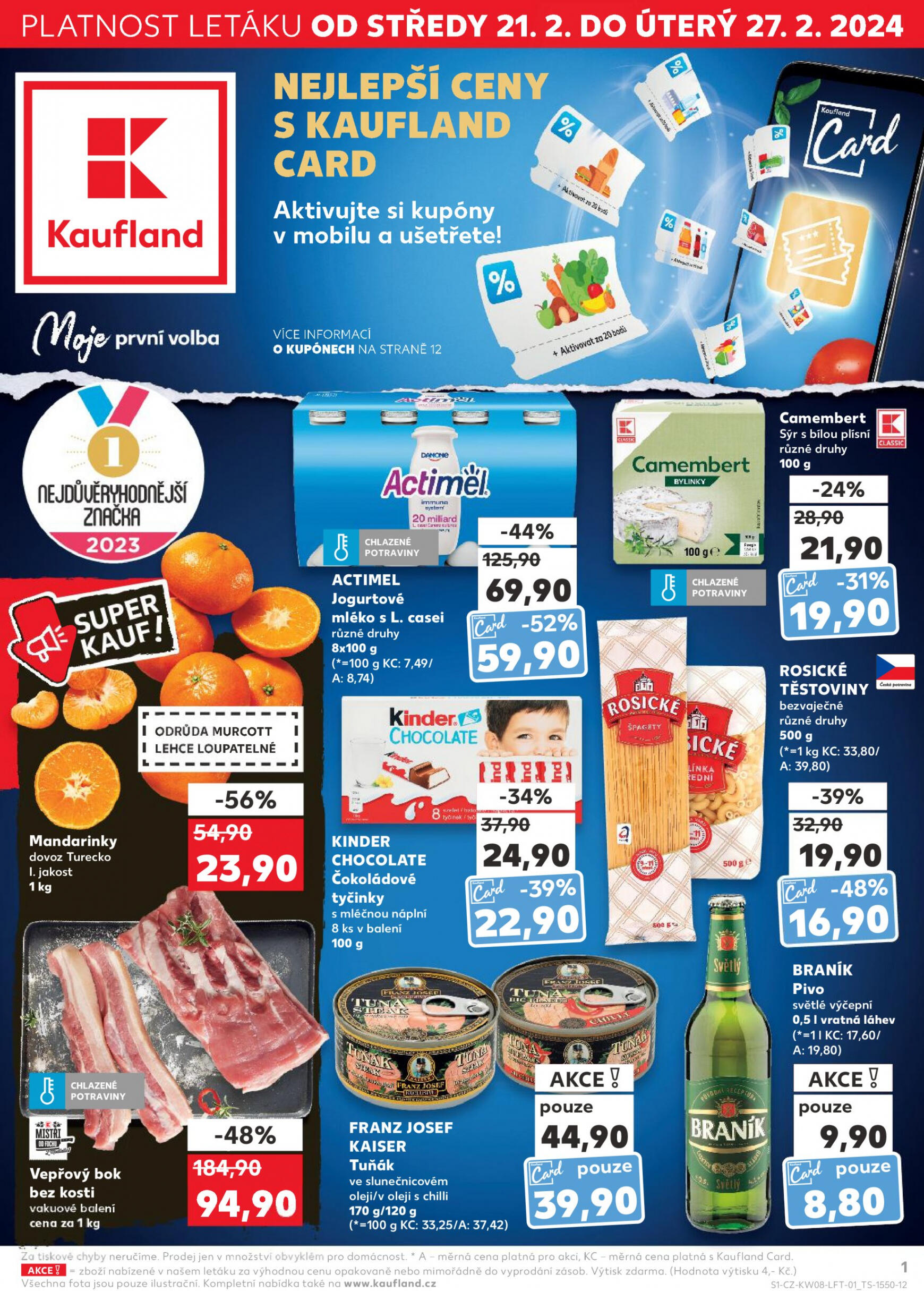 kaufland - Kaufland platný od 21.02.2024 - page: 1