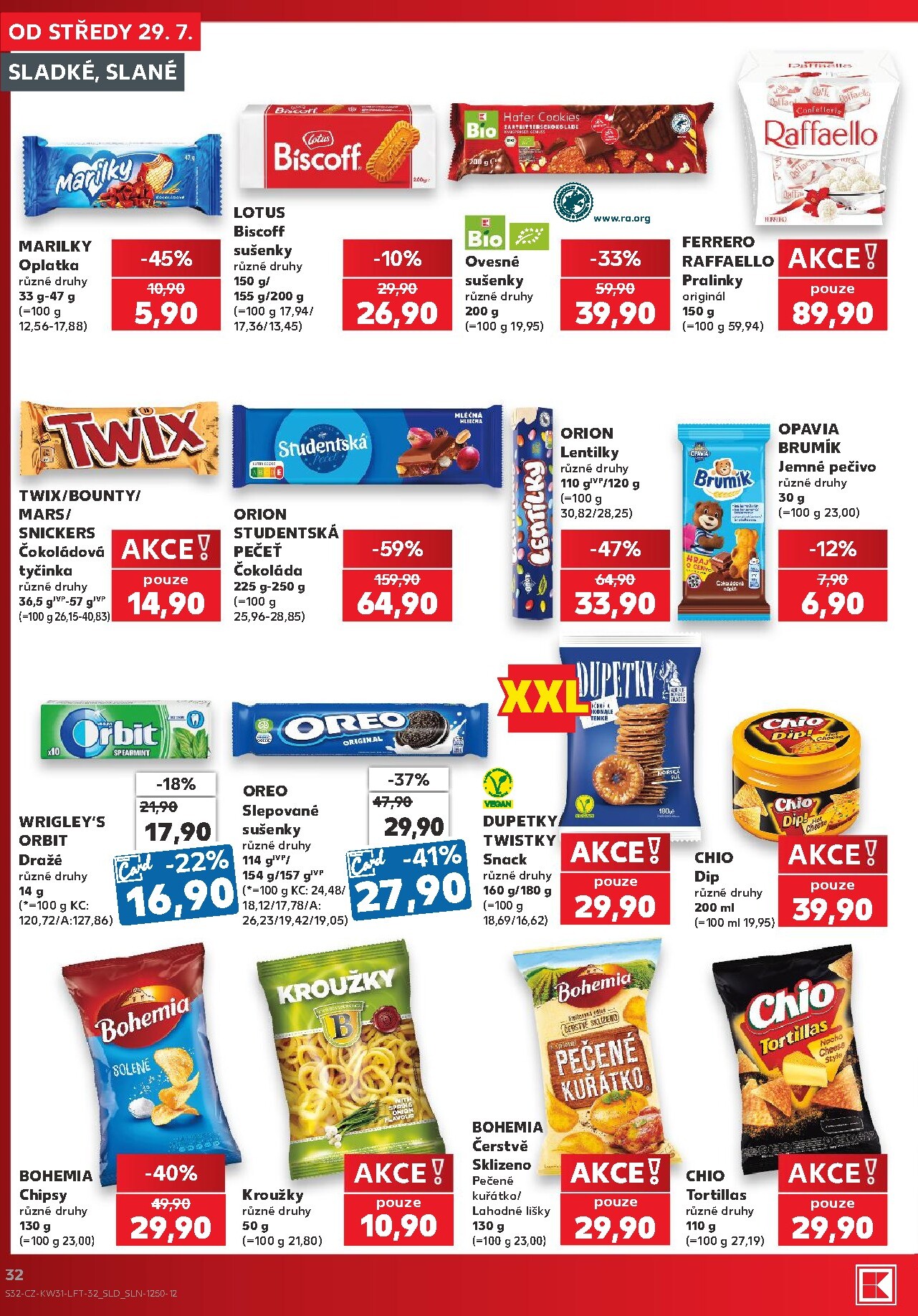 kaufland - Budoucí Kaufland - Praha 4 leták platný od středy 29.07.2026 do úterý 04.08.2026 - page: 32