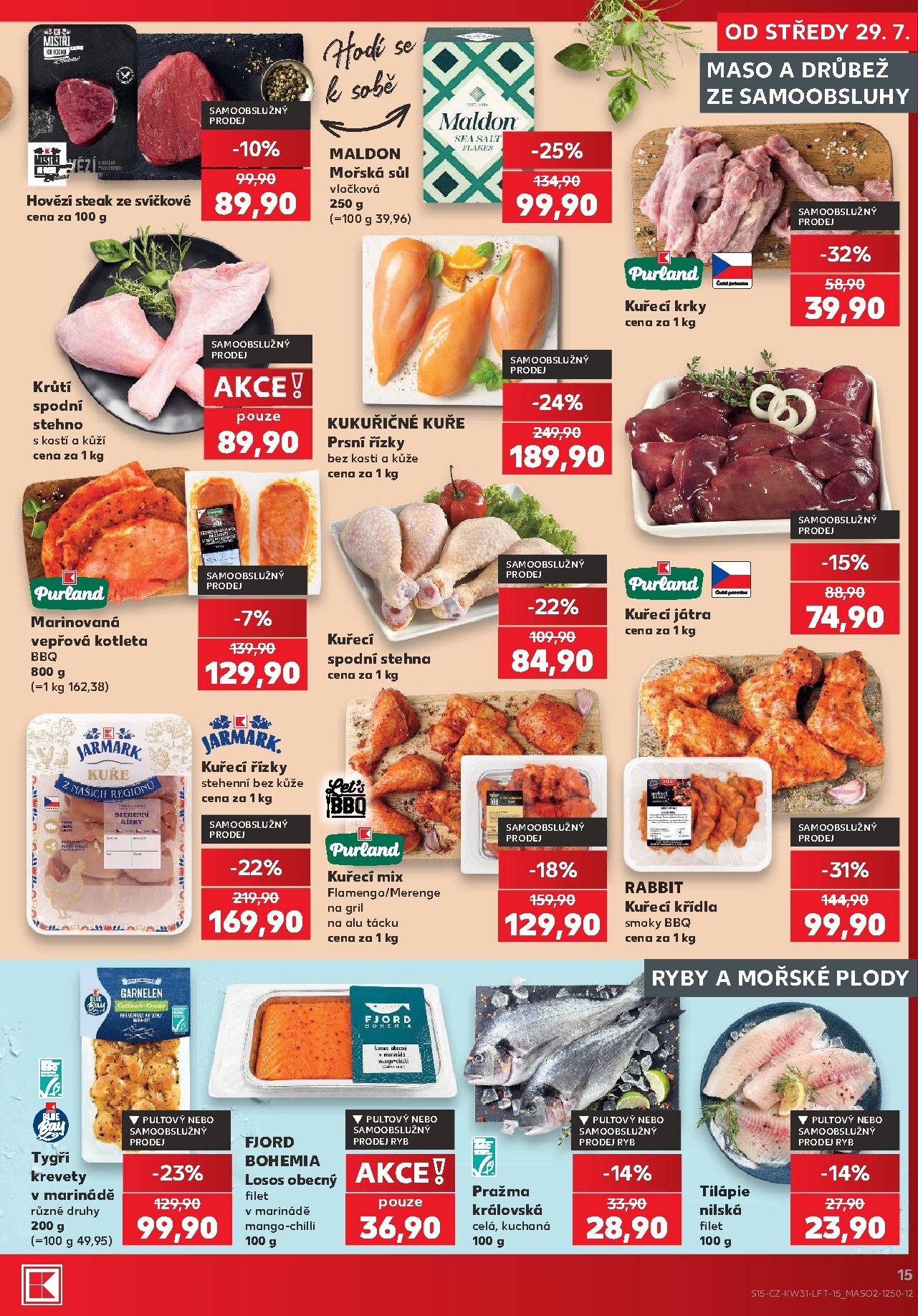 kaufland - Budoucí Kaufland - Kolín leták platný od středy 29.07.2026 do úterý 04.08.2026 - page: 15