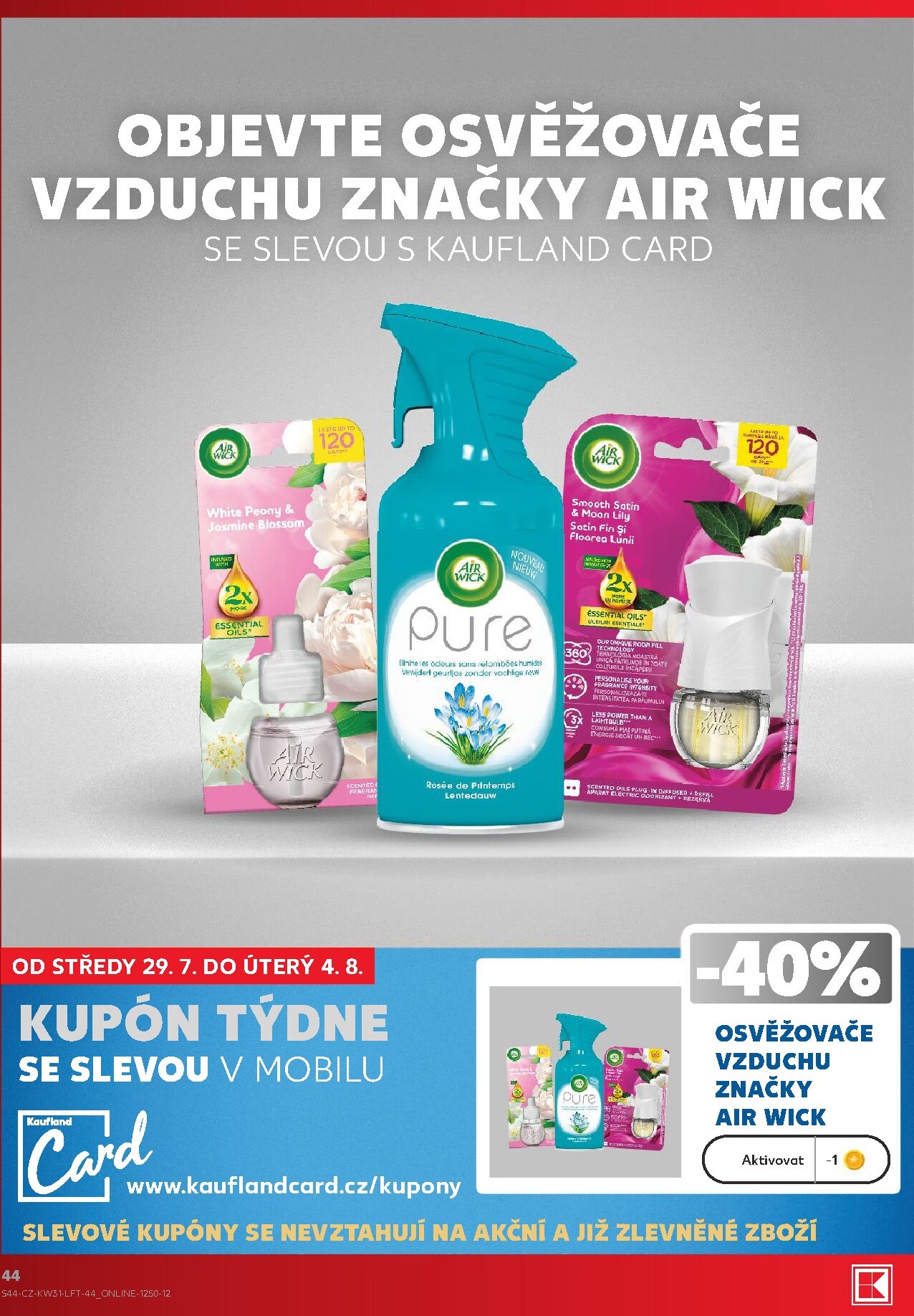 kaufland - Budoucí Kaufland - Kolín leták platný od středy 29.07.2026 do úterý 04.08.2026 - page: 44