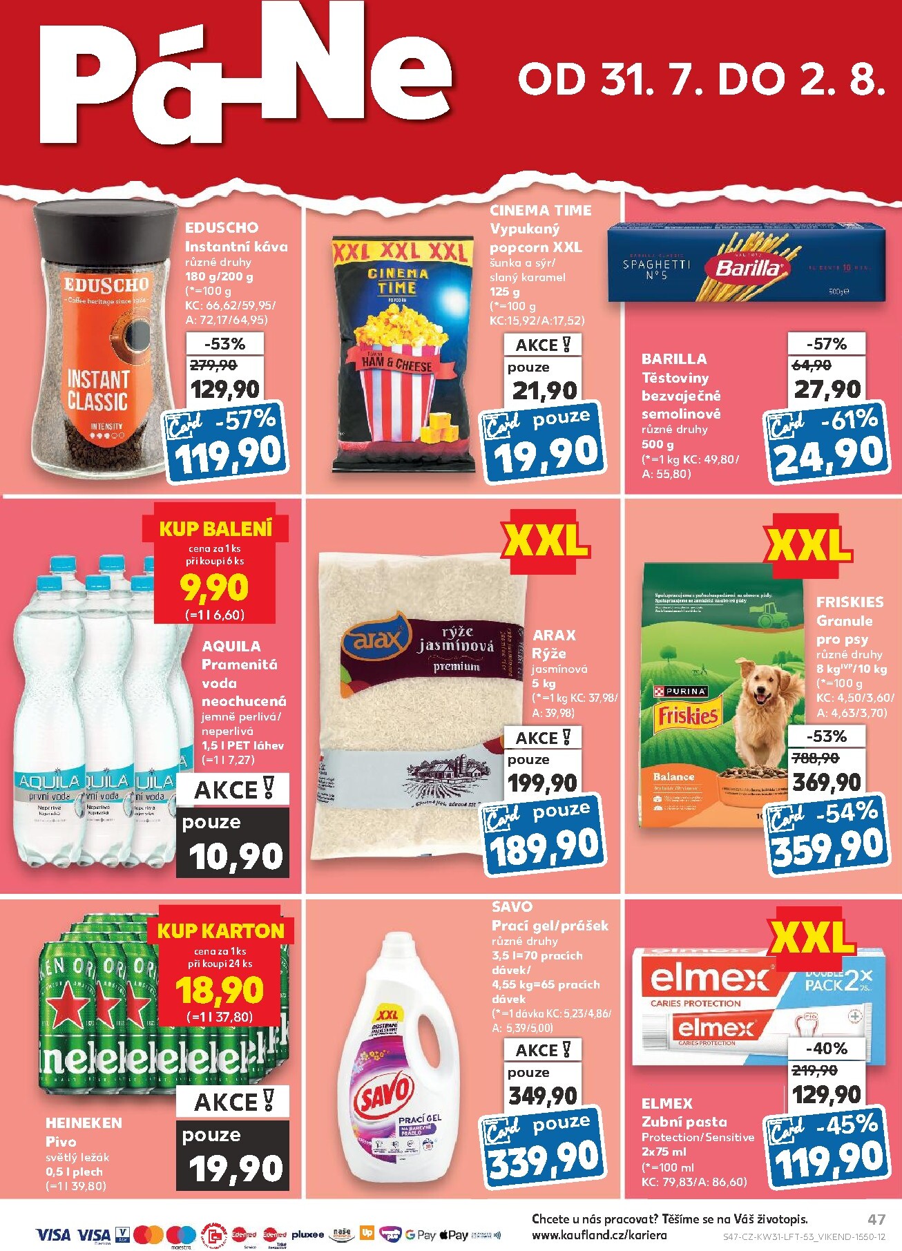 kaufland - Budoucí Kaufland - Kolín leták platný od středy 29.07.2026 do úterý 04.08.2026 - page: 47