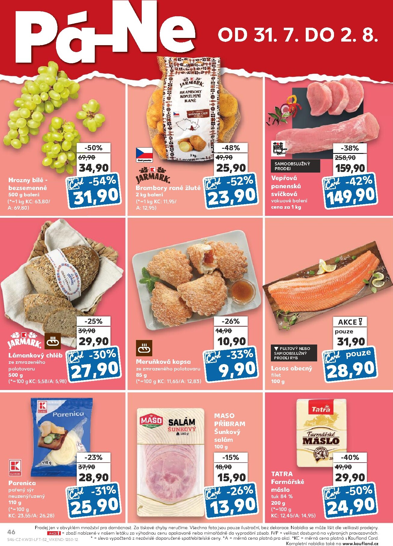 kaufland - Budoucí Kaufland - Kolín leták platný od středy 29.07.2026 do úterý 04.08.2026 - page: 46