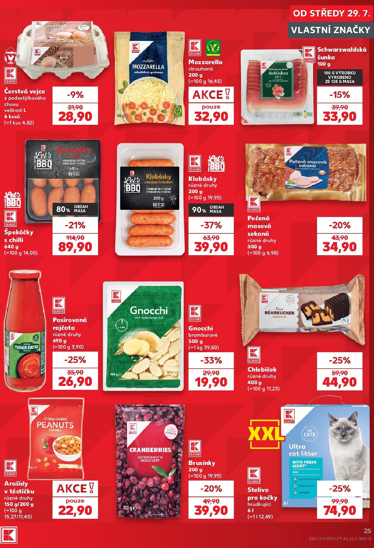 kaufland - Budoucí Kaufland - Ostrava leták platný od středy 29.07.2026 do úterý 04.08.2026 - page: 25