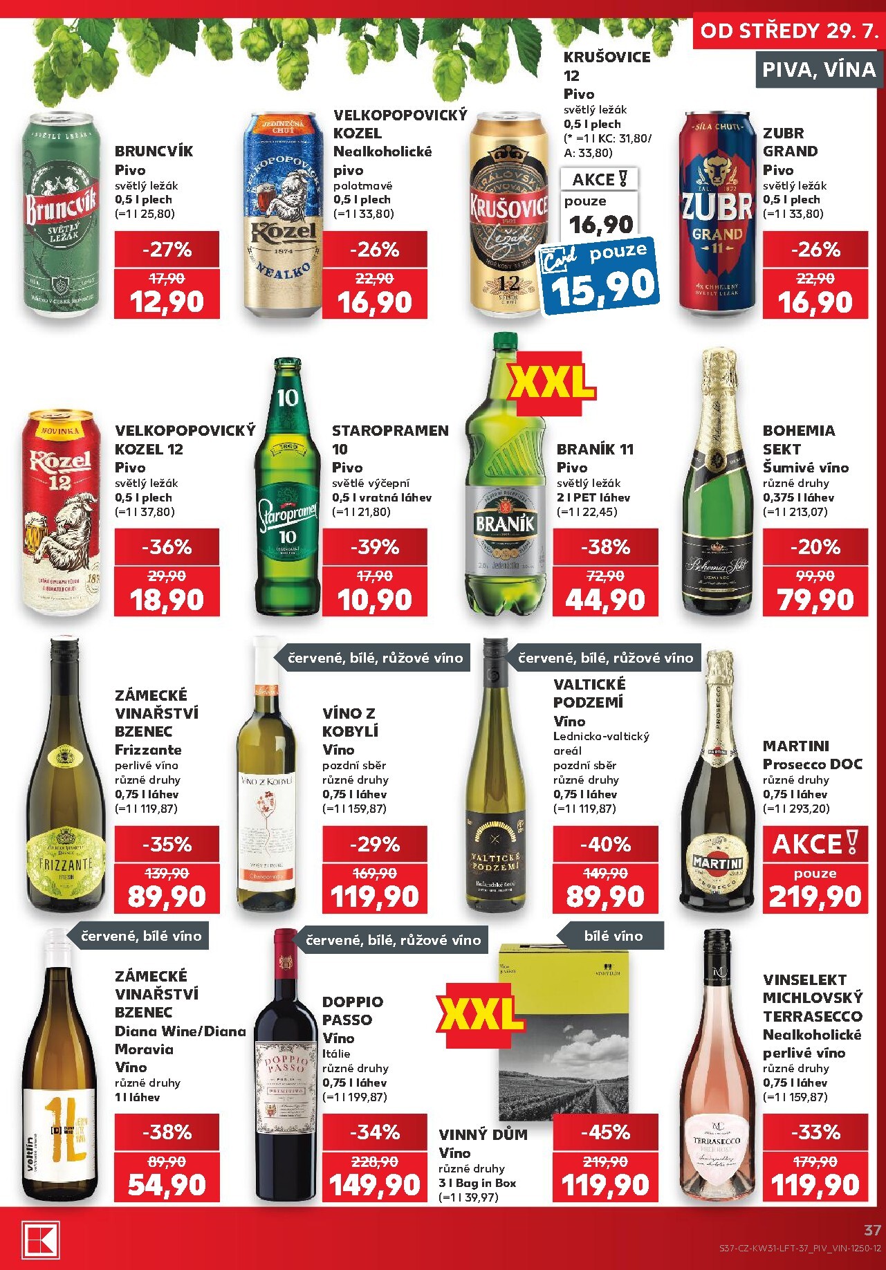 kaufland - Budoucí Kaufland - Ostrava leták platný od středy 29.07.2026 do úterý 04.08.2026 - page: 37