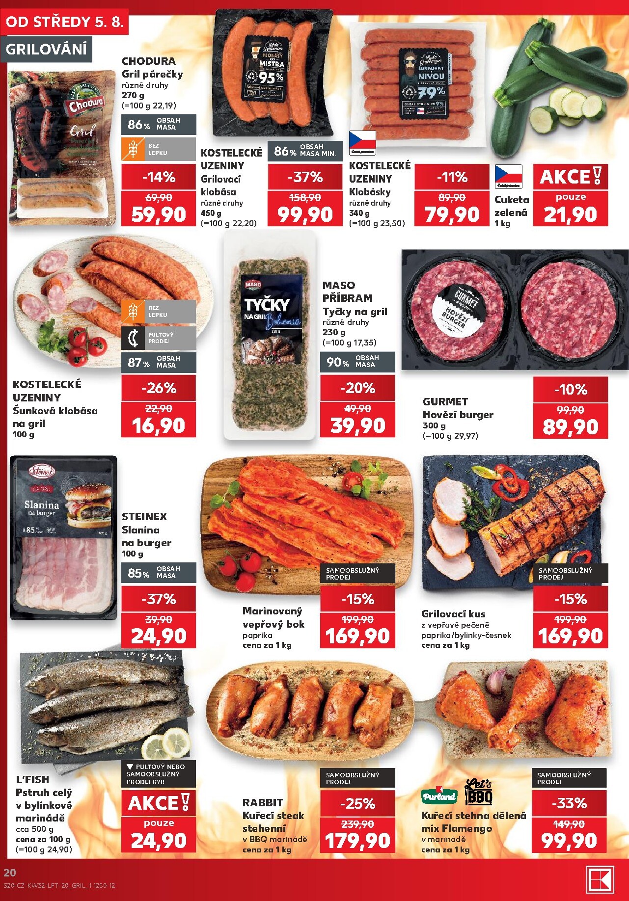 kaufland - Kaufland - Kolín leták na příští týden od středy 05.08.2026 do úterý 11.08.2026 - page: 20