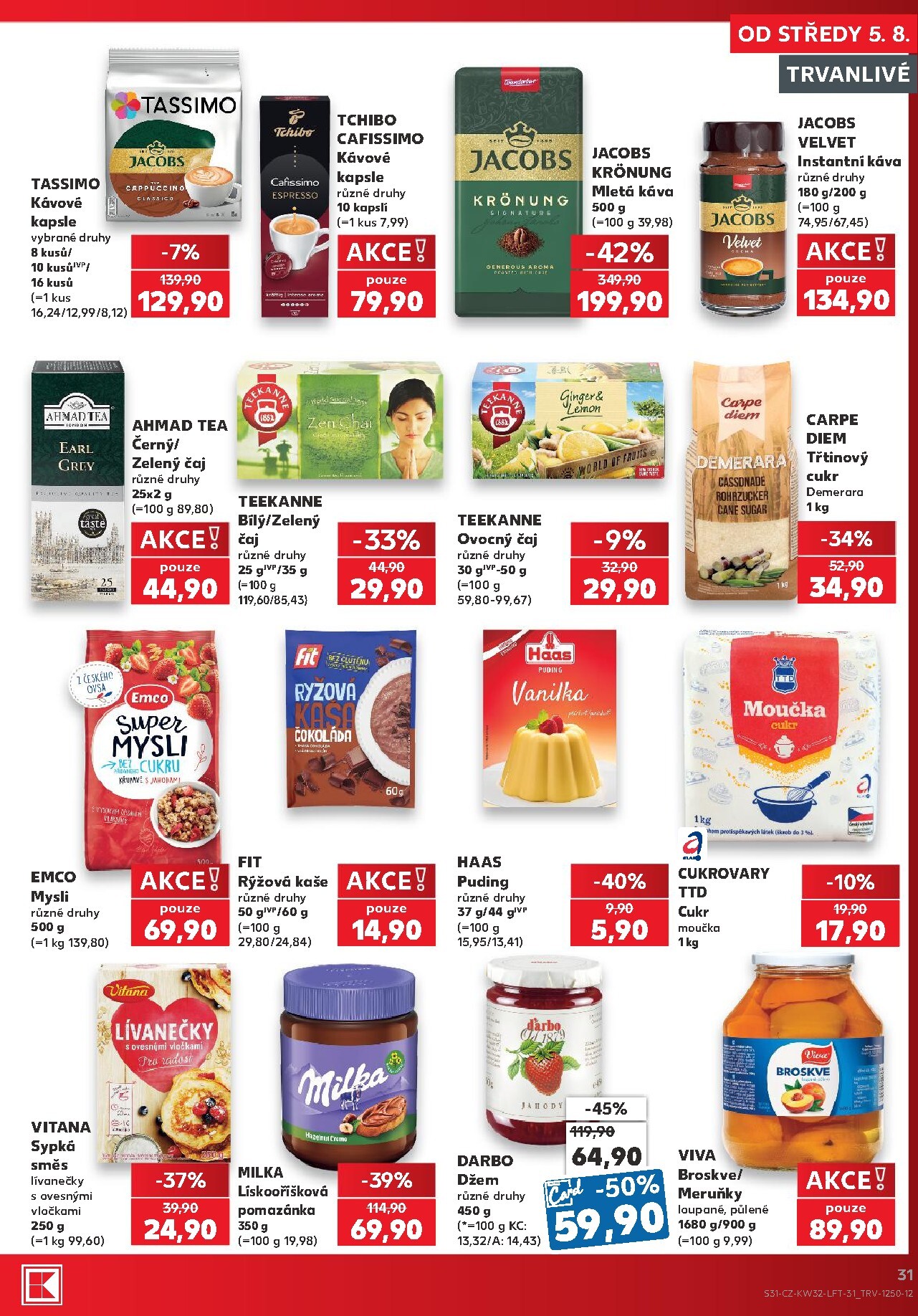 kaufland - Kaufland - Kolín leták na příští týden od středy 05.08.2026 do úterý 11.08.2026 - page: 31