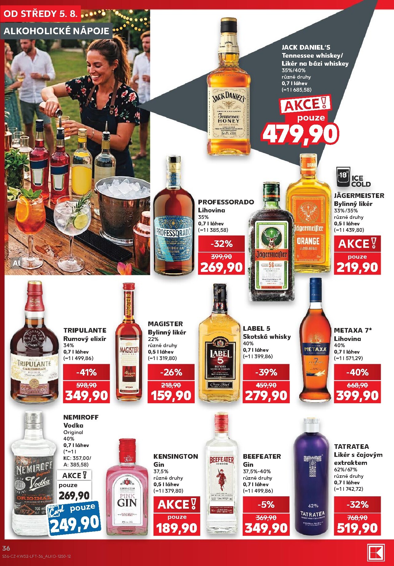 kaufland - Kaufland - Ostrava leták na příští týden od středy 05.08.2026 do úterý 11.08.2026 - page: 36