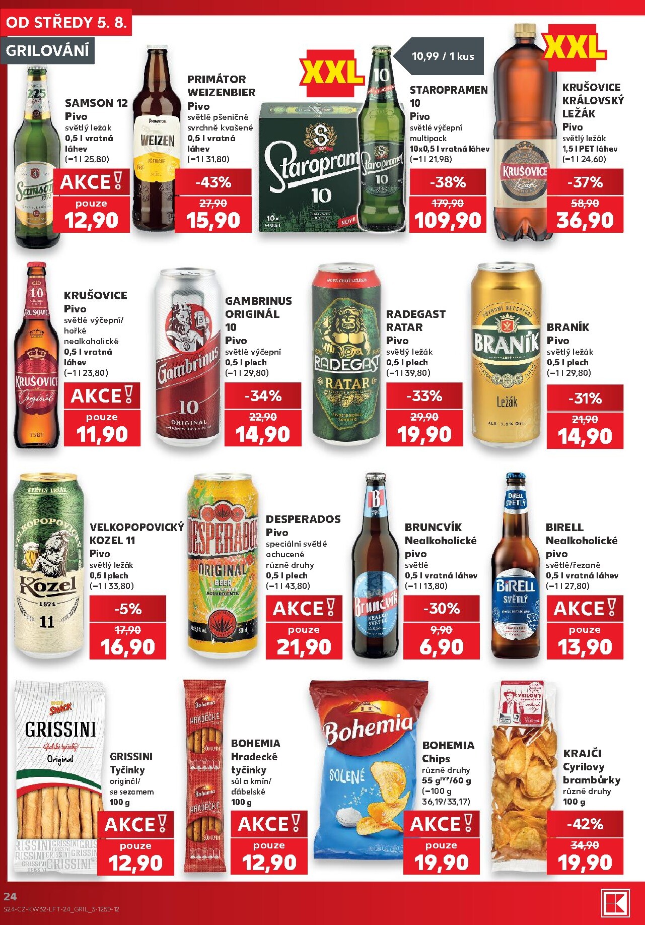 kaufland - Kaufland - Ostrava leták na příští týden od středy 05.08.2026 do úterý 11.08.2026 - page: 24