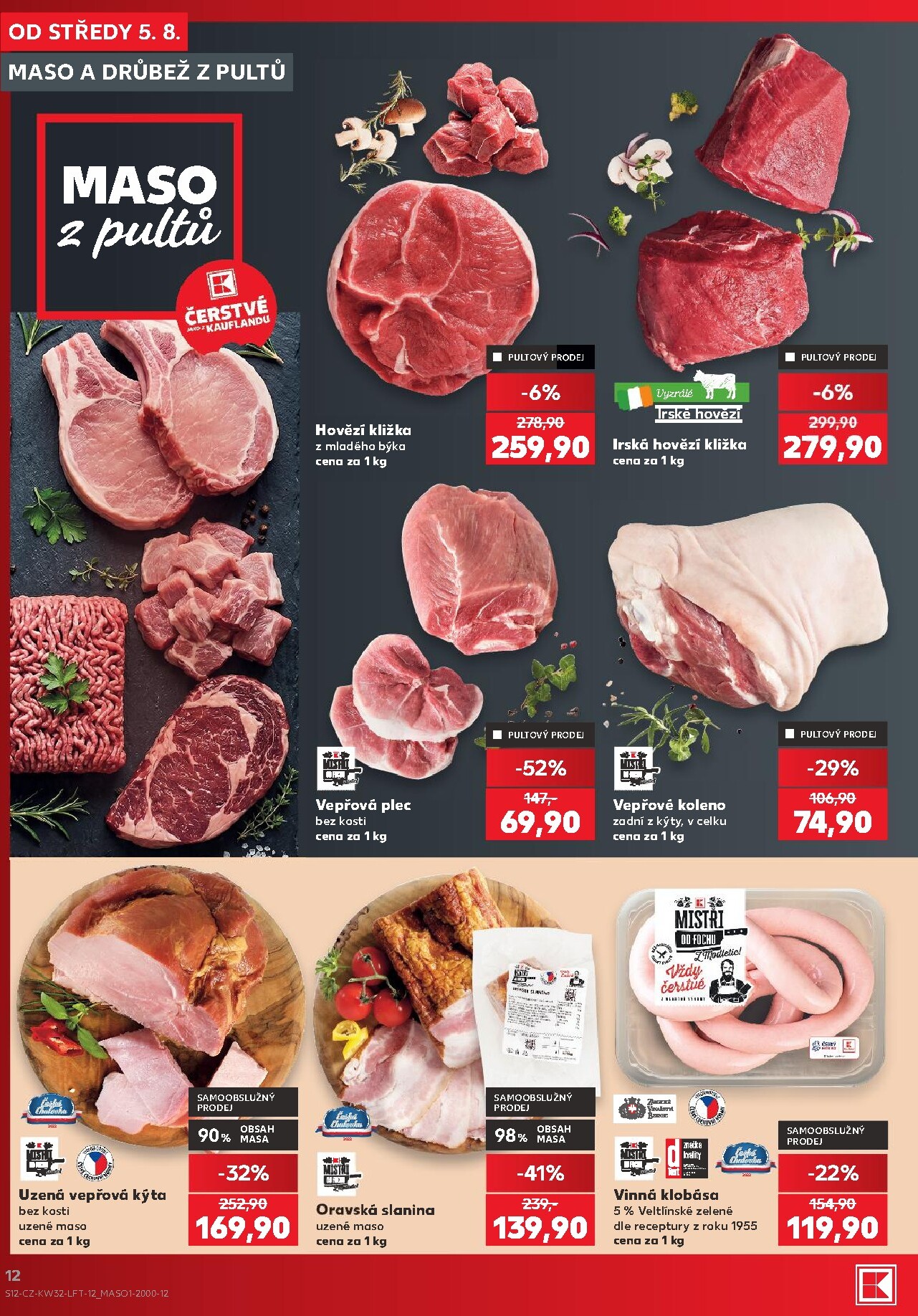 kaufland - Kaufland - Ostrava leták na příští týden od středy 05.08.2026 do úterý 11.08.2026 - page: 12