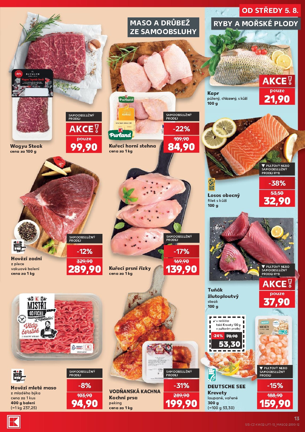kaufland - Kaufland - Ostrava leták na příští týden od středy 05.08.2026 do úterý 11.08.2026 - page: 13