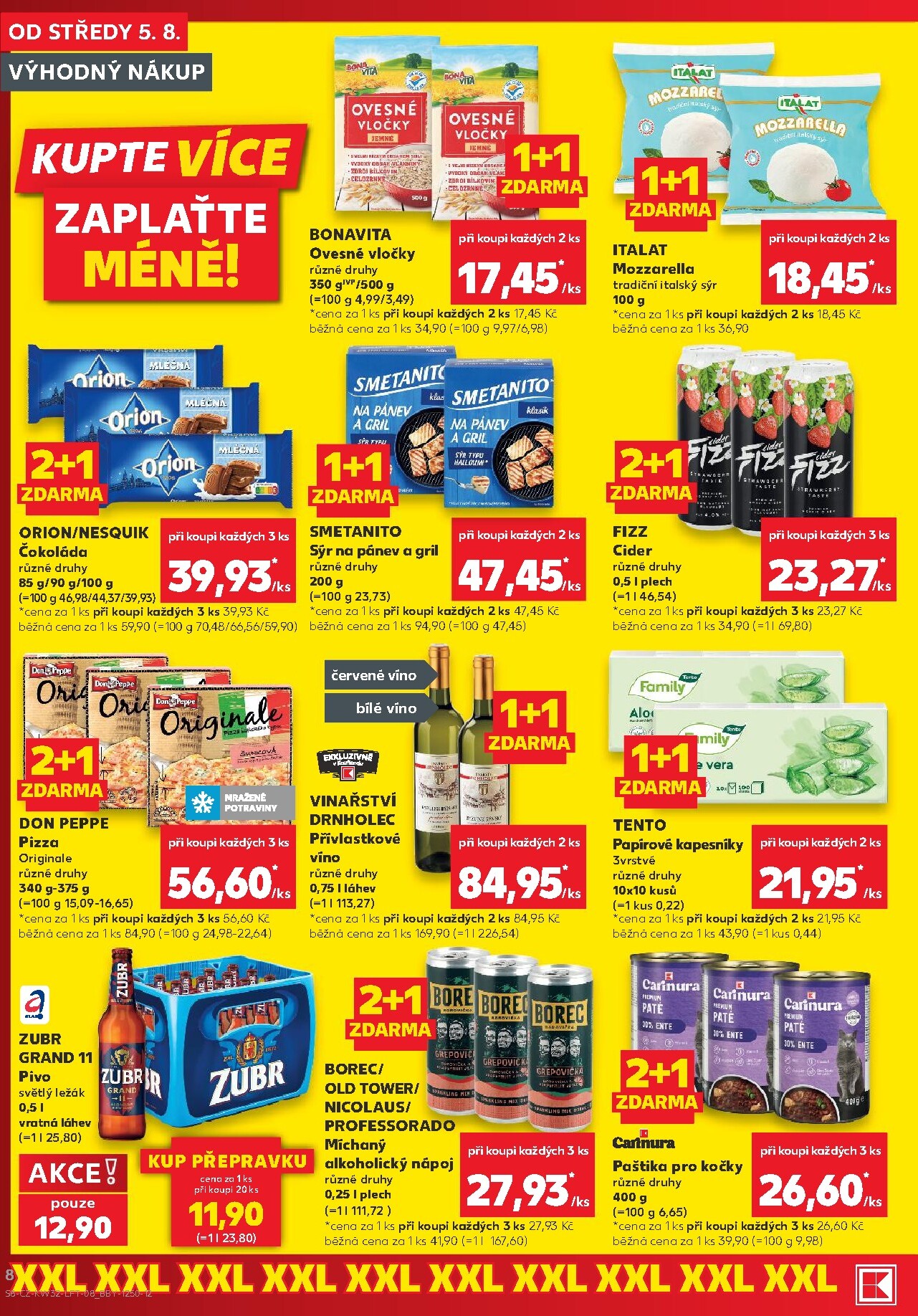 kaufland - Kaufland - Ostrava leták na příští týden od středy 05.08.2026 do úterý 11.08.2026 - page: 8