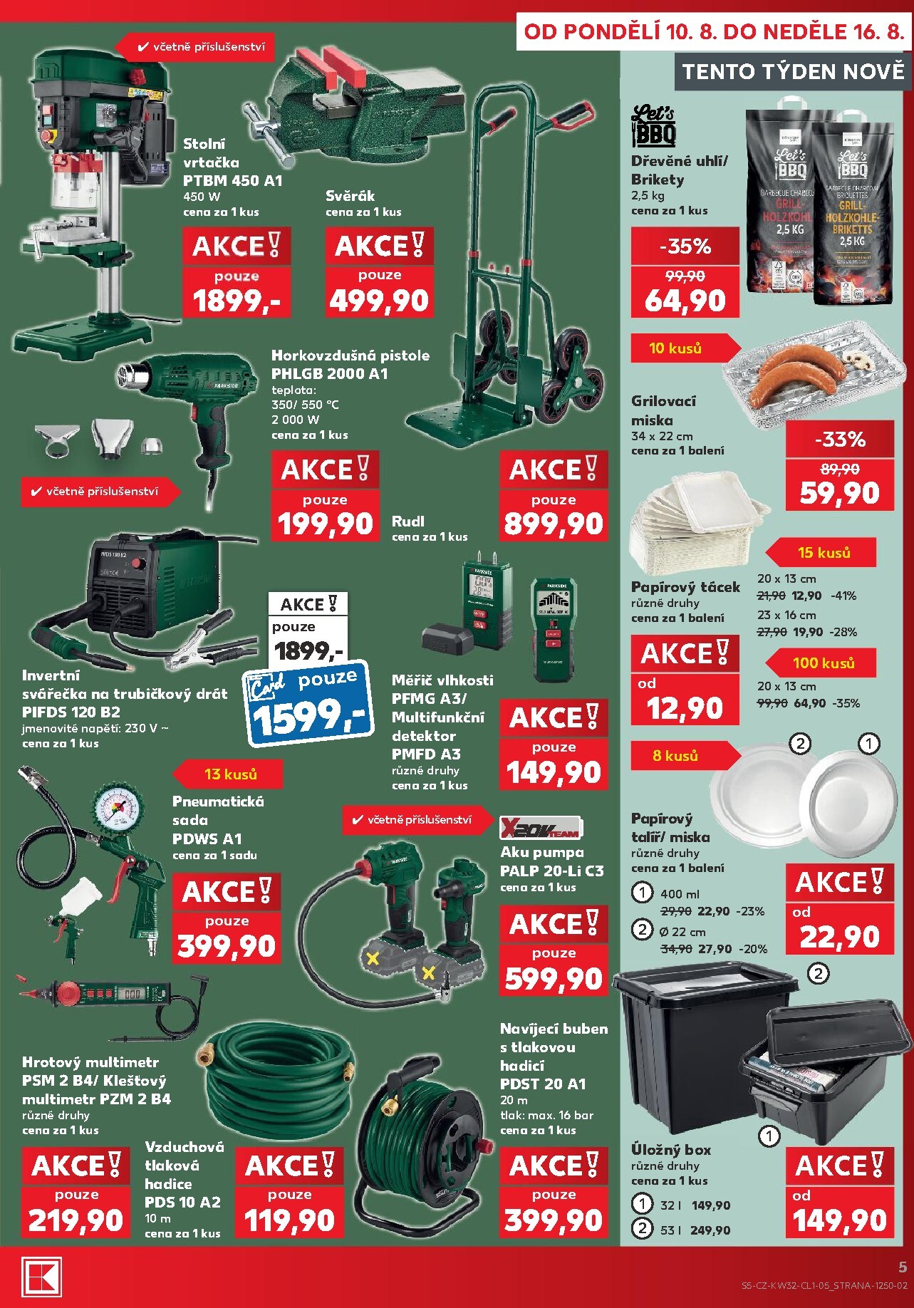 kaufland - Kaufland - Ostrava - Naše značky leták na příští týden od středy 05.08.2026 do úterý 11.08.2026 - page: 5