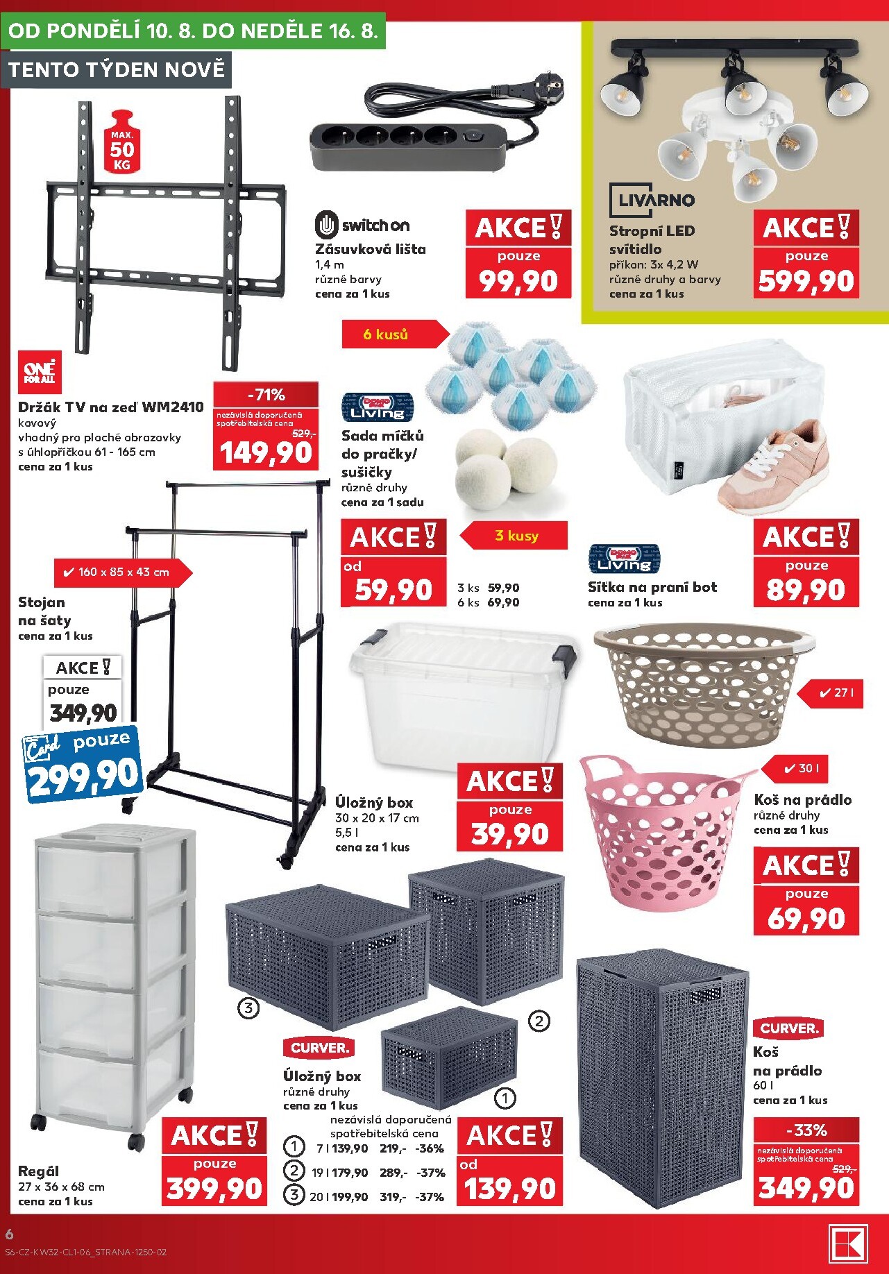 kaufland - Kaufland - Ostrava - Naše značky leták na příští týden od středy 05.08.2026 do úterý 11.08.2026 - page: 6