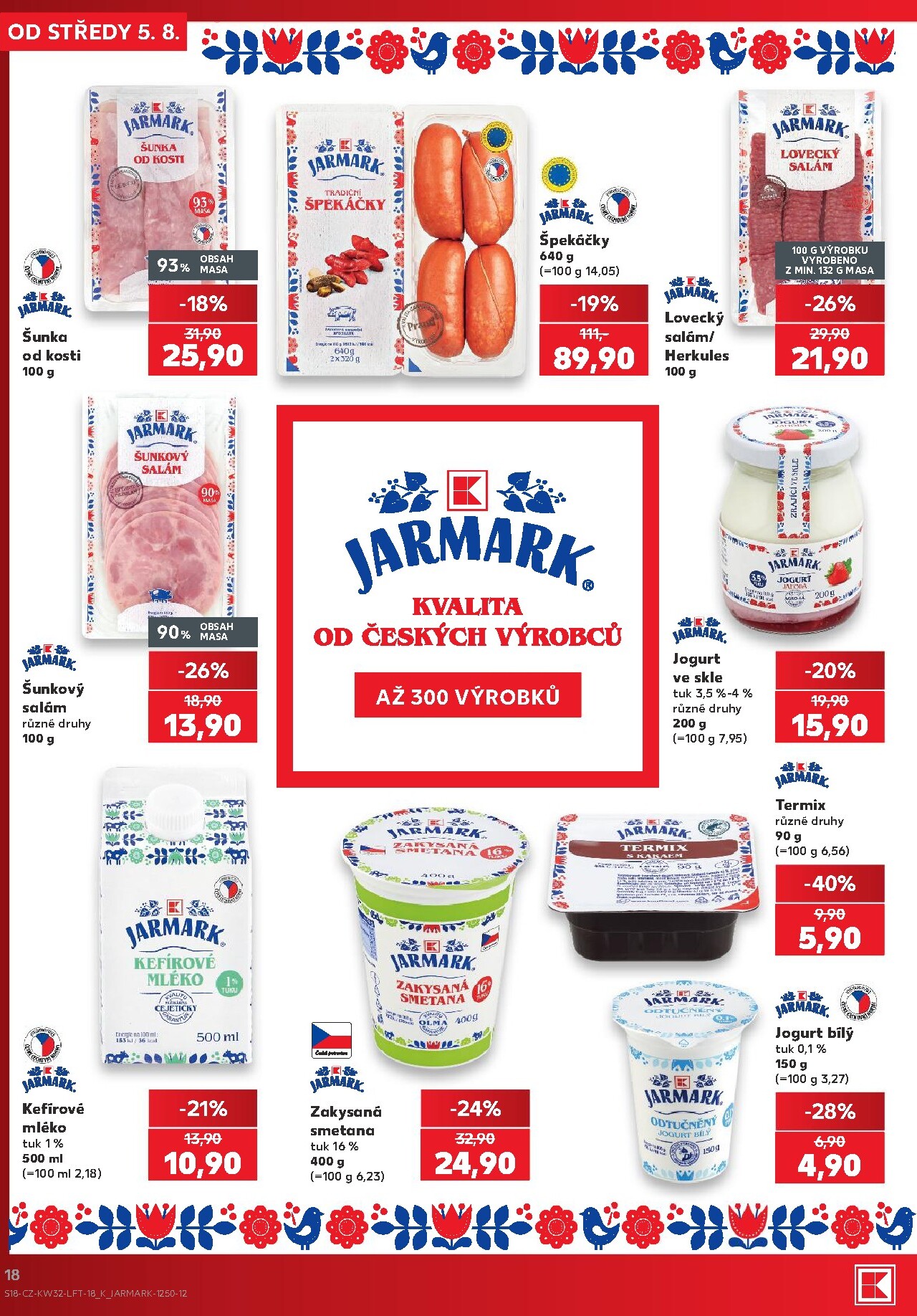 kaufland - Kaufland - Praha 4 leták na příští týden od středy 05.08.2026 do úterý 11.08.2026 - page: 18