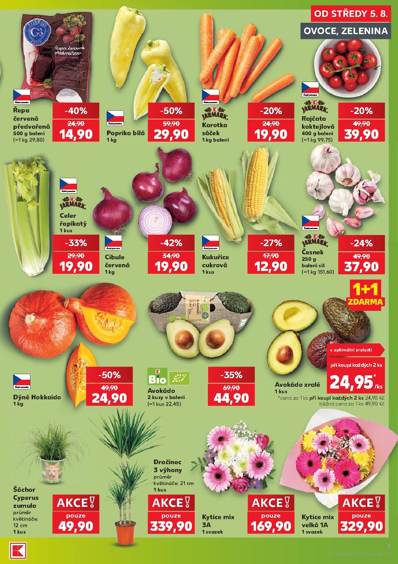 kaufland - Kaufland - Praha 4 leták na příští týden od středy 05.08.2026 do úterý 11.08.2026 - page: 3