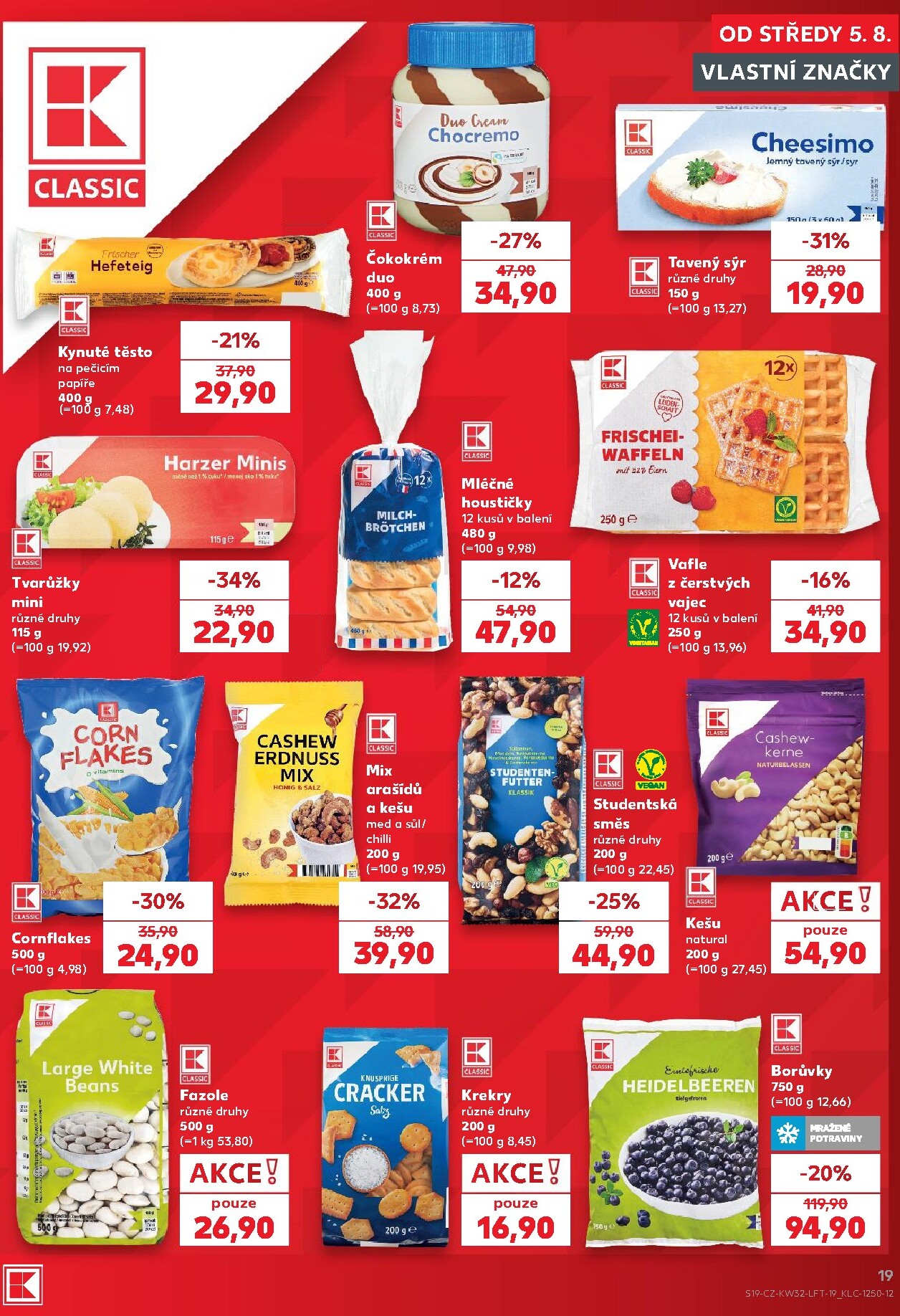kaufland - Kaufland - Praha 4 leták na příští týden od středy 05.08.2026 do úterý 11.08.2026 - page: 19