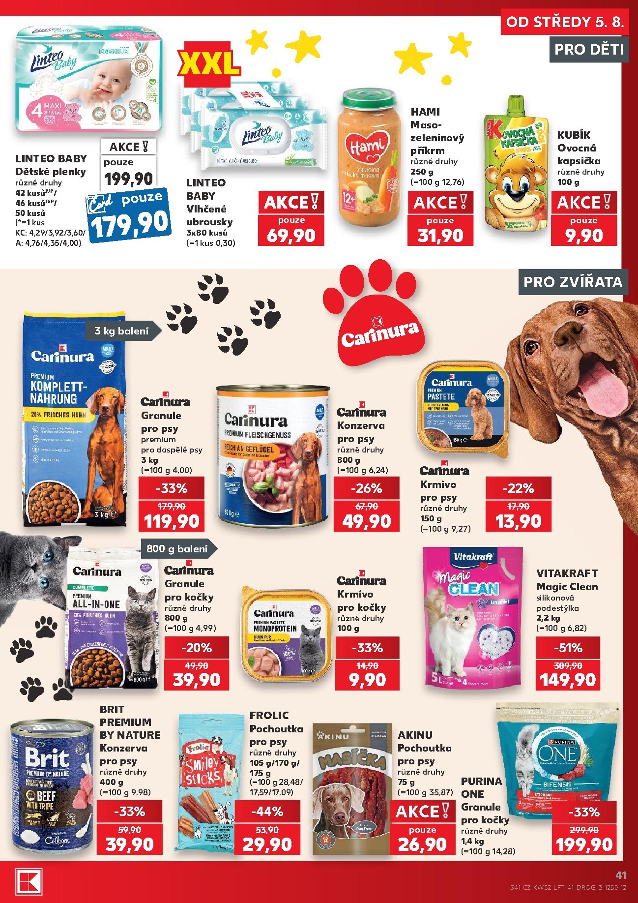 kaufland - Kaufland - Praha 4 leták na příští týden od středy 05.08.2026 do úterý 11.08.2026 - page: 41