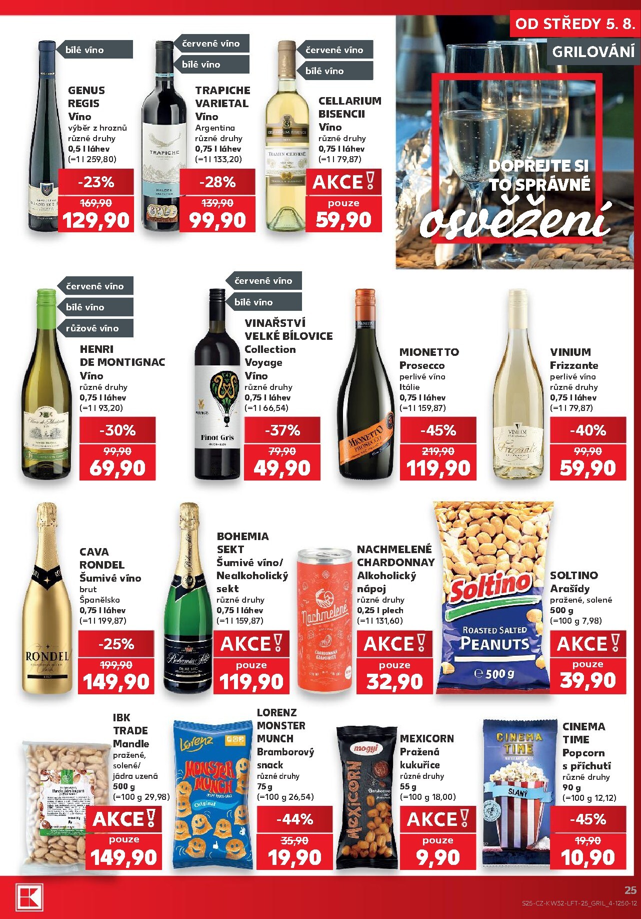 kaufland - Kaufland - Praha 4 leták na příští týden od středy 05.08.2026 do úterý 11.08.2026 - page: 25