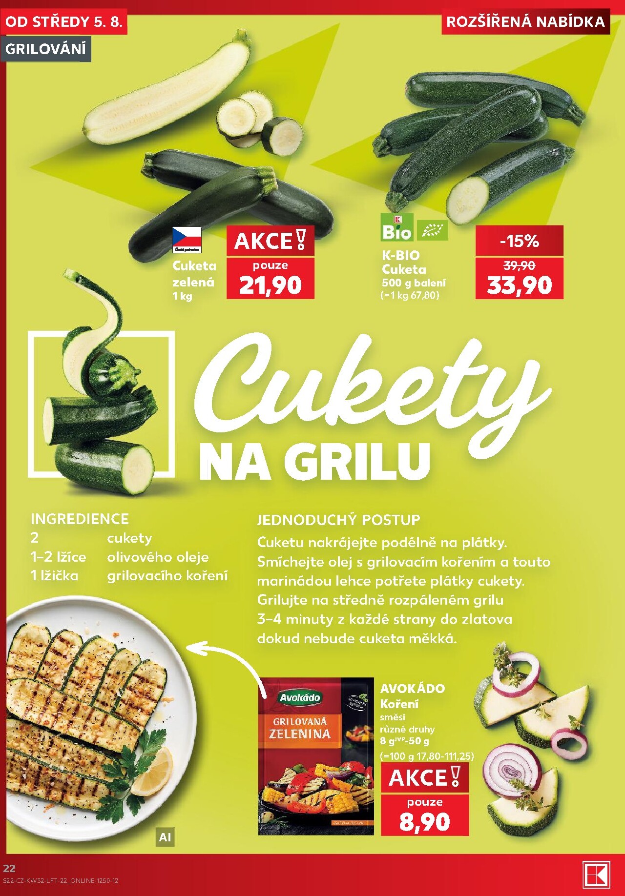 kaufland - Kaufland - Praha 4 leták na příští týden od středy 05.08.2026 do úterý 11.08.2026 - page: 22