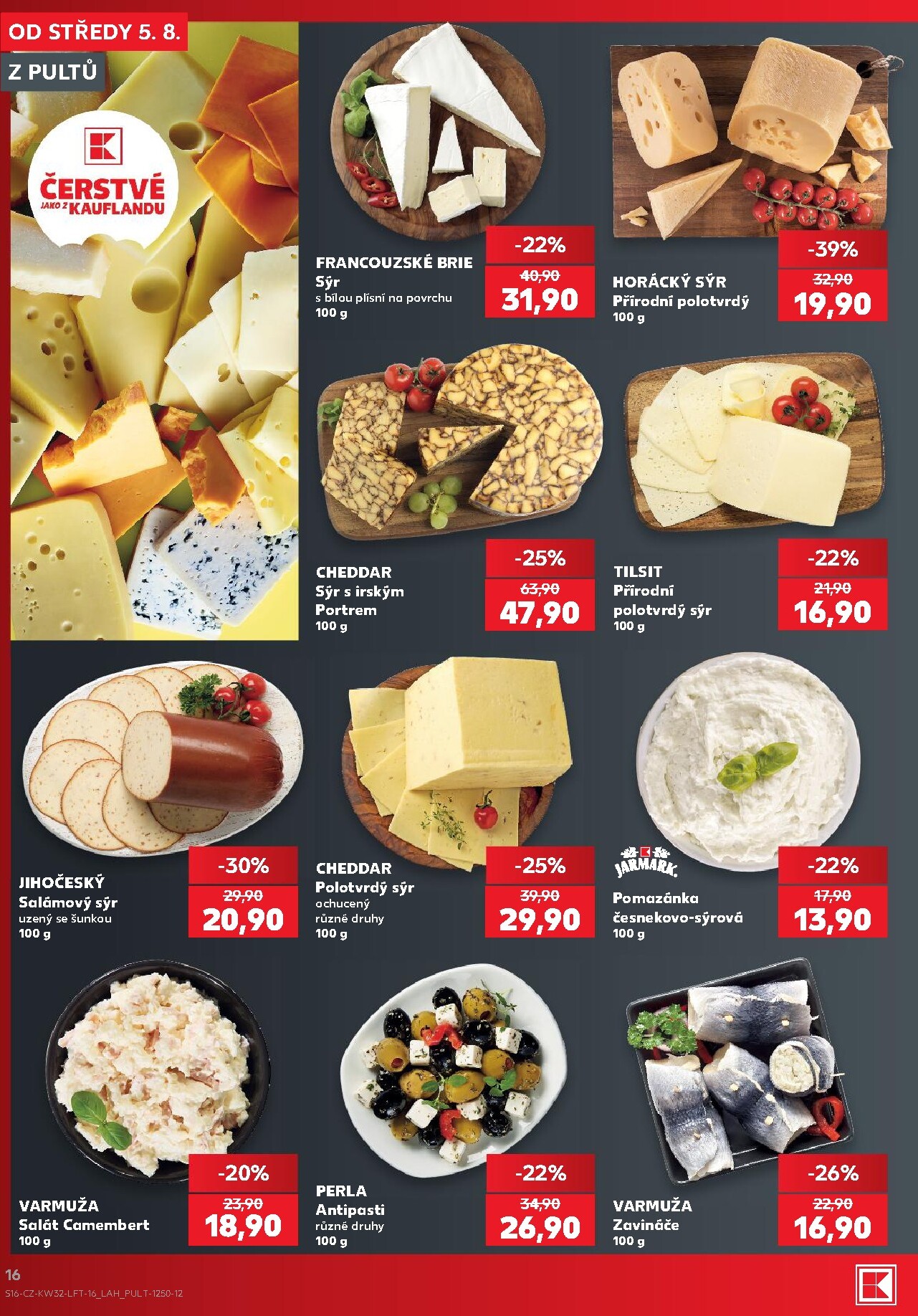 kaufland - Kaufland - Praha 4 leták na příští týden od středy 05.08.2026 do úterý 11.08.2026 - page: 16