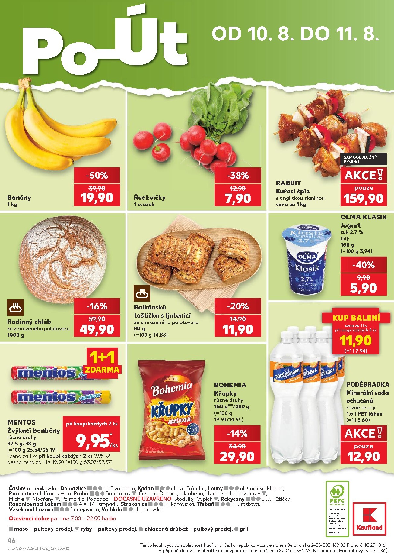 kaufland - Kaufland - Praha 4 leták na příští týden od středy 05.08.2026 do úterý 11.08.2026 - page: 46