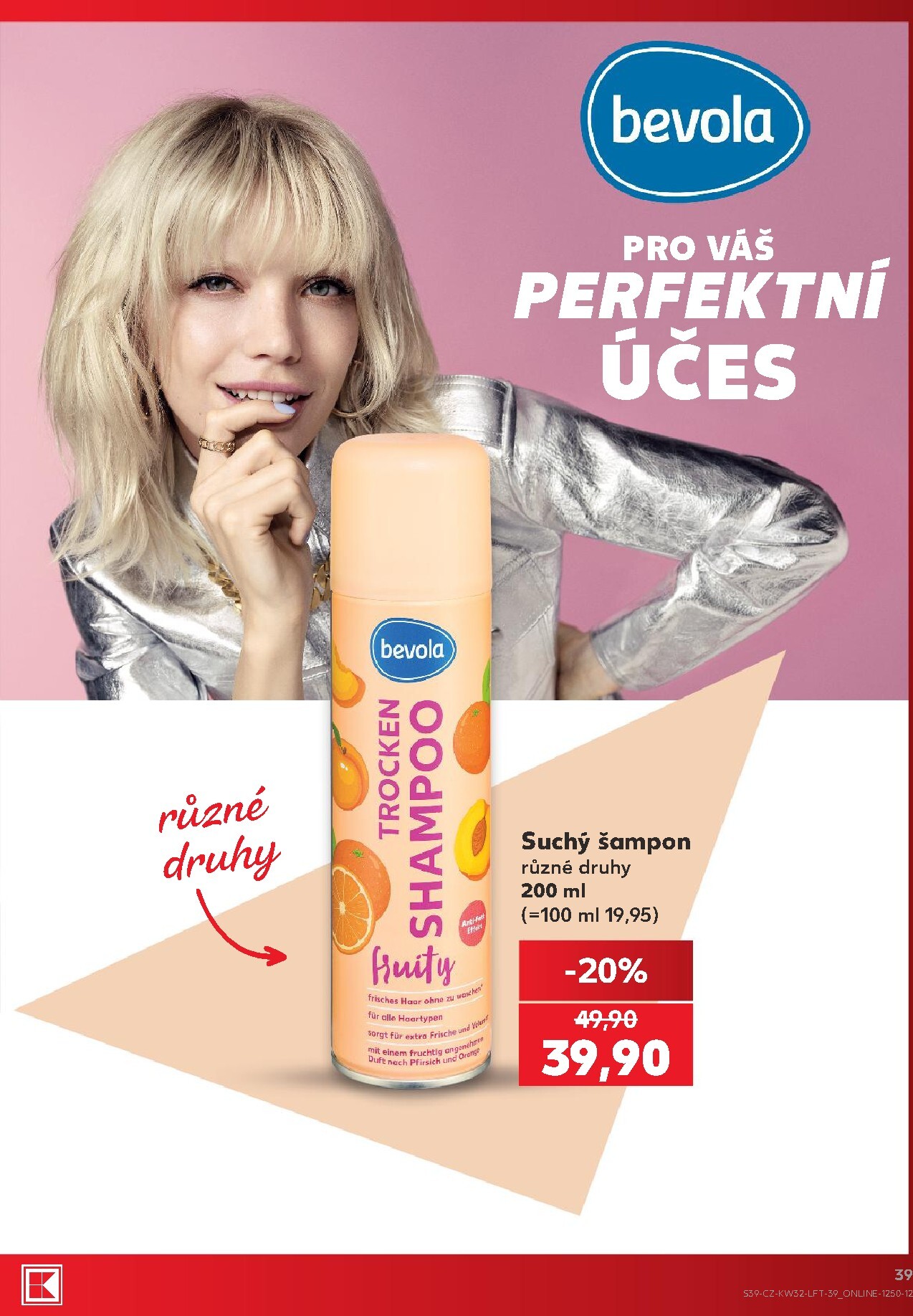 kaufland - Kaufland - Praha 4 leták na příští týden od středy 05.08.2026 do úterý 11.08.2026 - page: 39