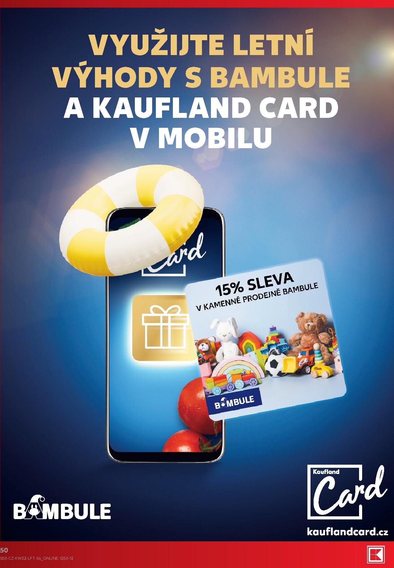 kaufland - Kaufland - Praha 4 leták na příští týden od středy 05.08.2026 do úterý 11.08.2026 - page: 50