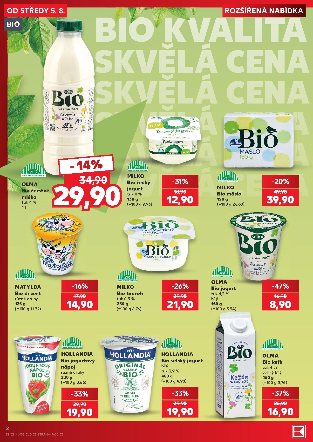 kaufland - Aktuální Kaufland - Brno - Výhodný nákup leták platný od středy 05.08.2026 do úterý 01.09.2026 - page: 2