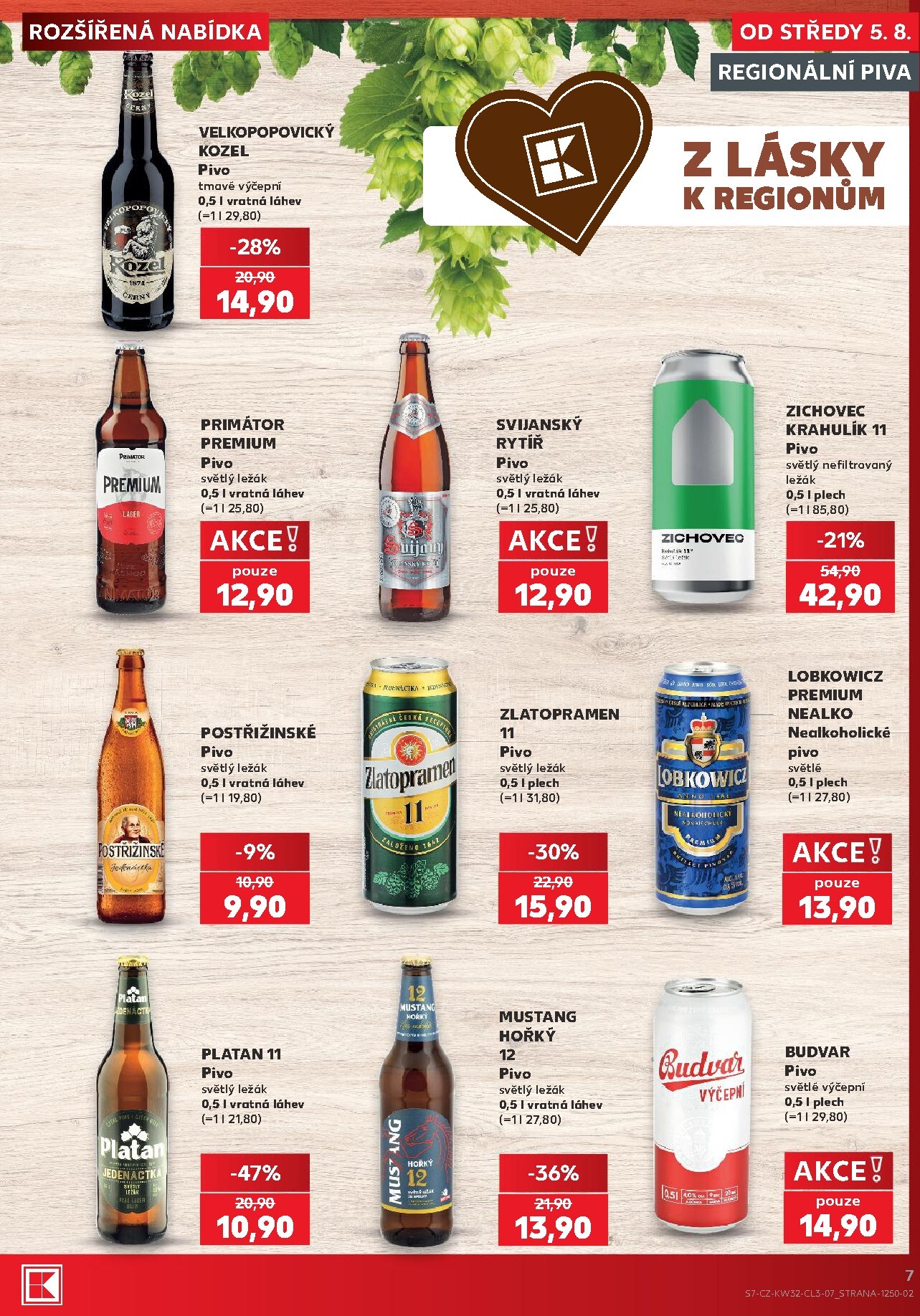 kaufland - Aktuální Kaufland - Ostrava - Výhodný nákup leták platný od středy 05.08.2026 do úterý 01.09.2026 - page: 7