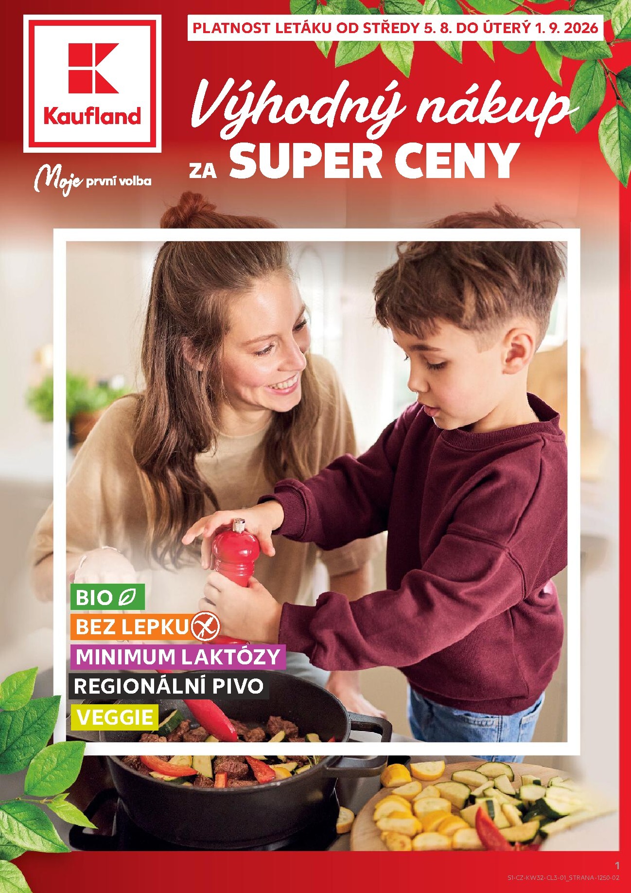 kaufland - Aktuální Kaufland - Ostrava - Výhodný nákup leták platný od středy 05.08.2026 do úterý 01.09.2026