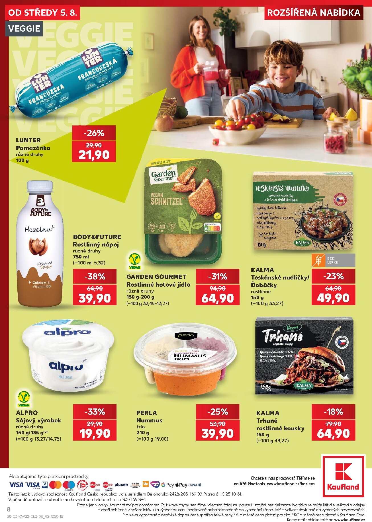 kaufland - Aktuální Kaufland - Kolín - Výhodný nákup leták platný od středy 05.08.2026 do úterý 01.09.2026 - page: 8