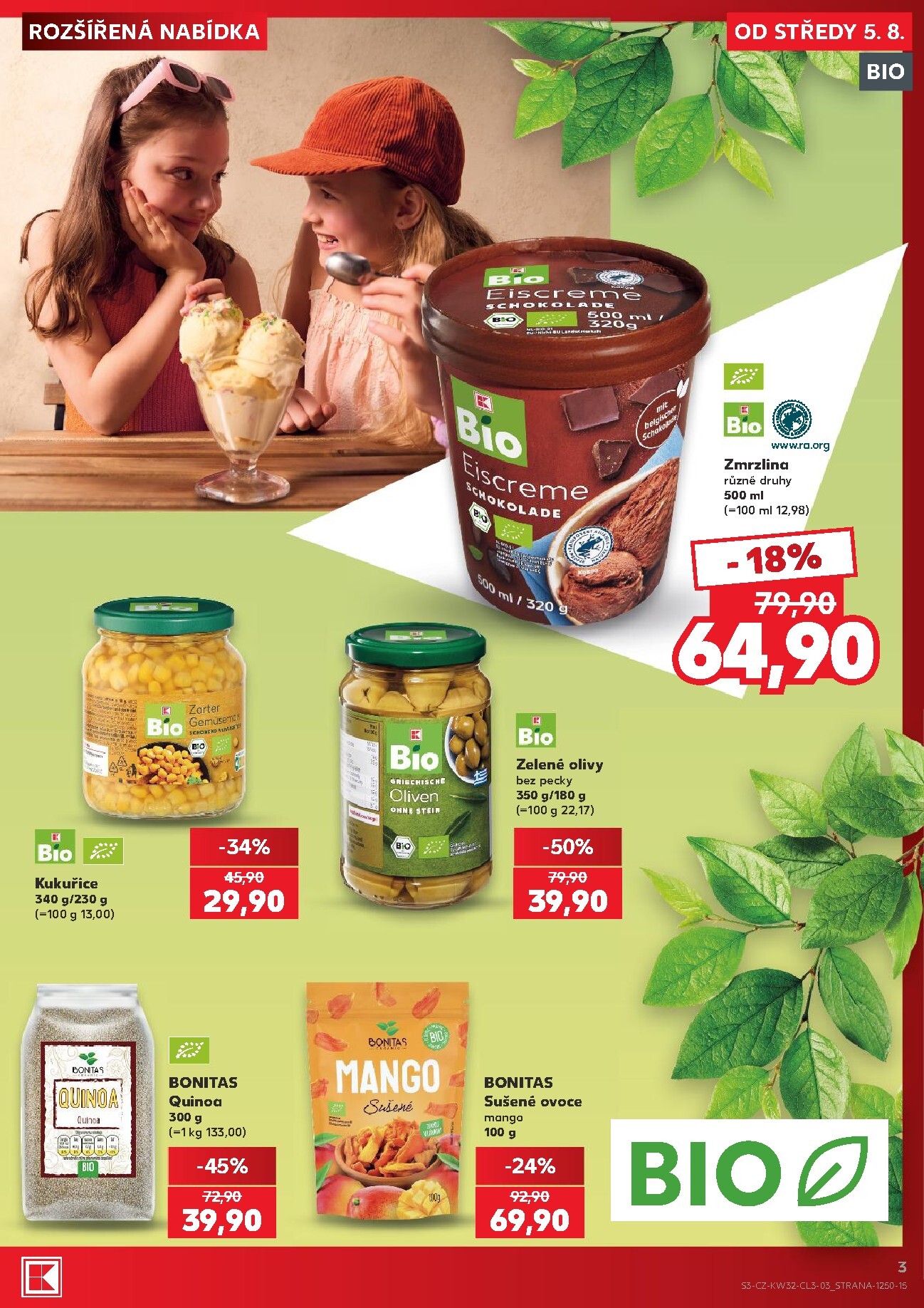 kaufland - Aktuální Kaufland - Praha 4 - Výhodný nákup leták platný od středy 05.08.2026 do úterý 01.09.2026 - page: 3