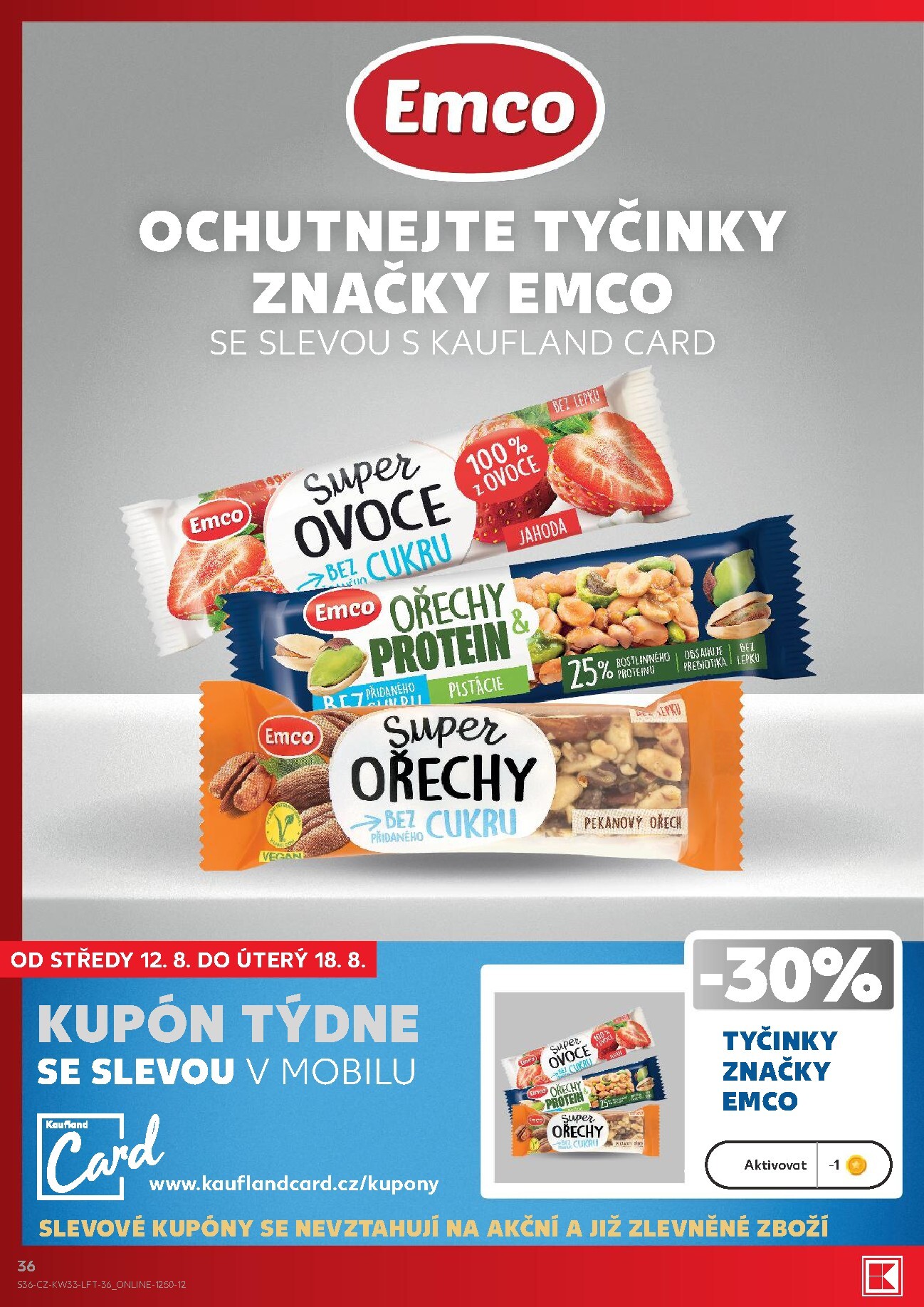 kaufland - Budoucí Kaufland - Kolín leták platný od středy 12.08.2026 do úterý 18.08.2026 - page: 36