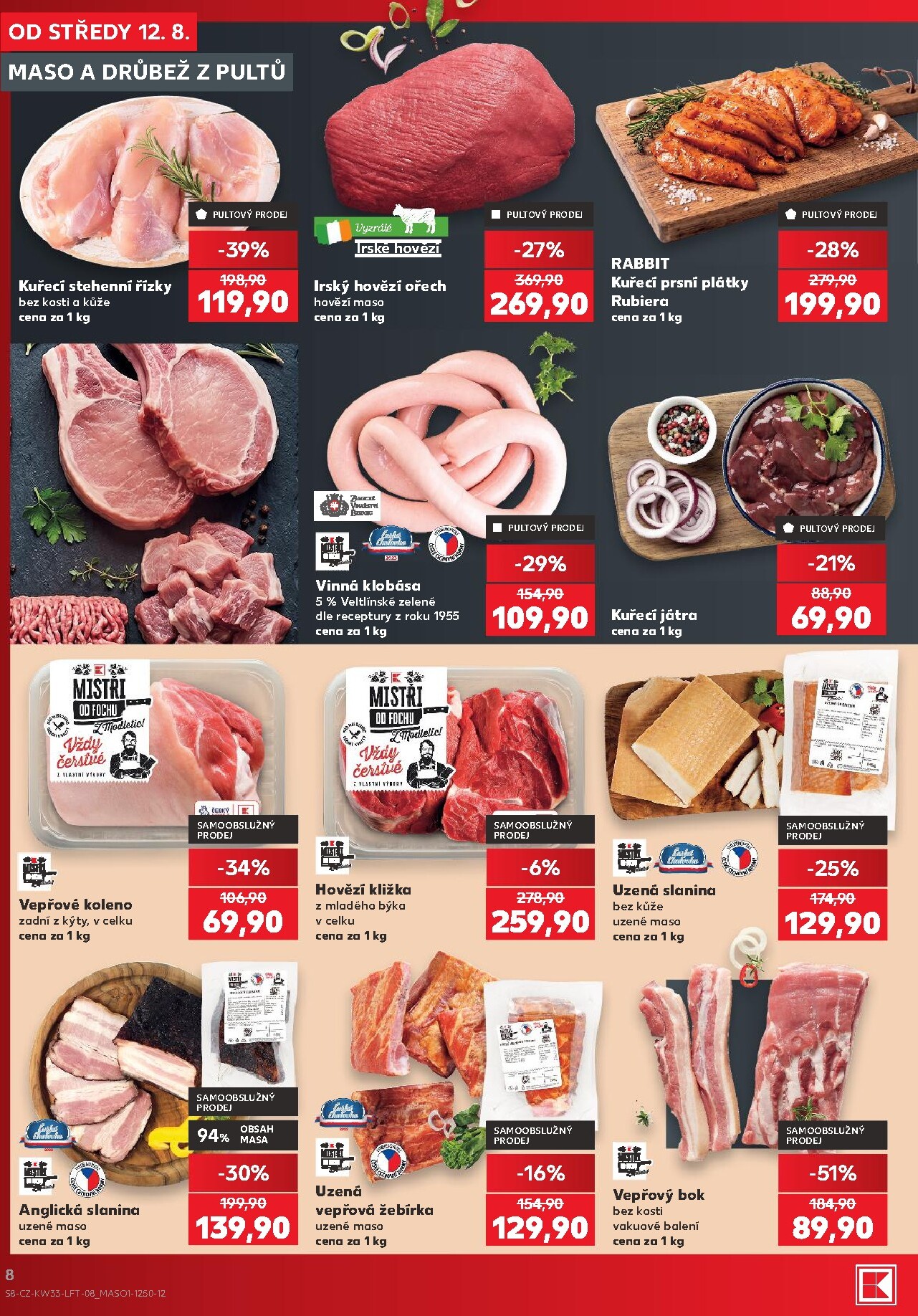 kaufland - Budoucí Kaufland - Kolín leták platný od středy 12.08.2026 do úterý 18.08.2026 - page: 8