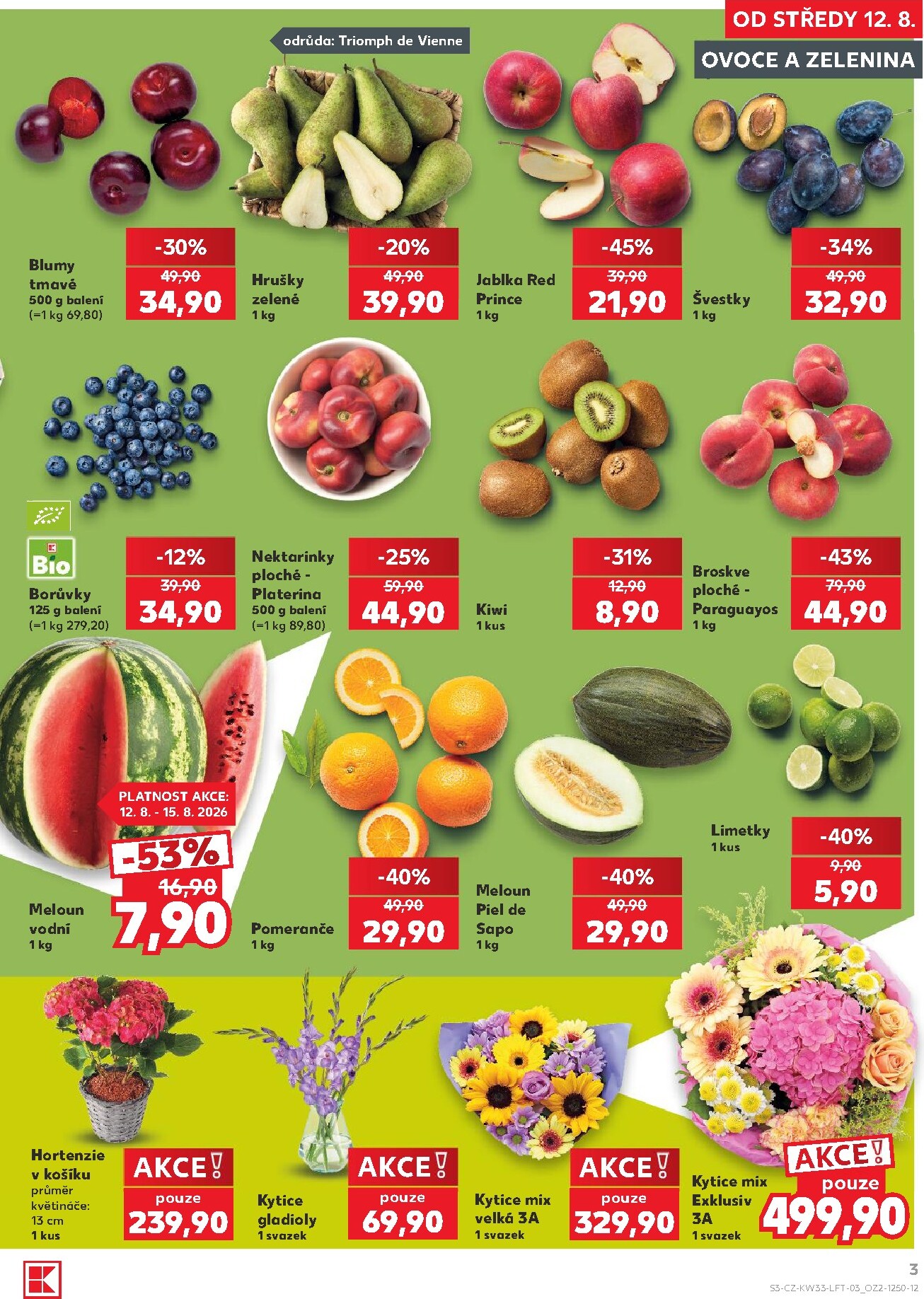 kaufland - Budoucí Kaufland - Kolín leták platný od středy 12.08.2026 do úterý 18.08.2026 - page: 3