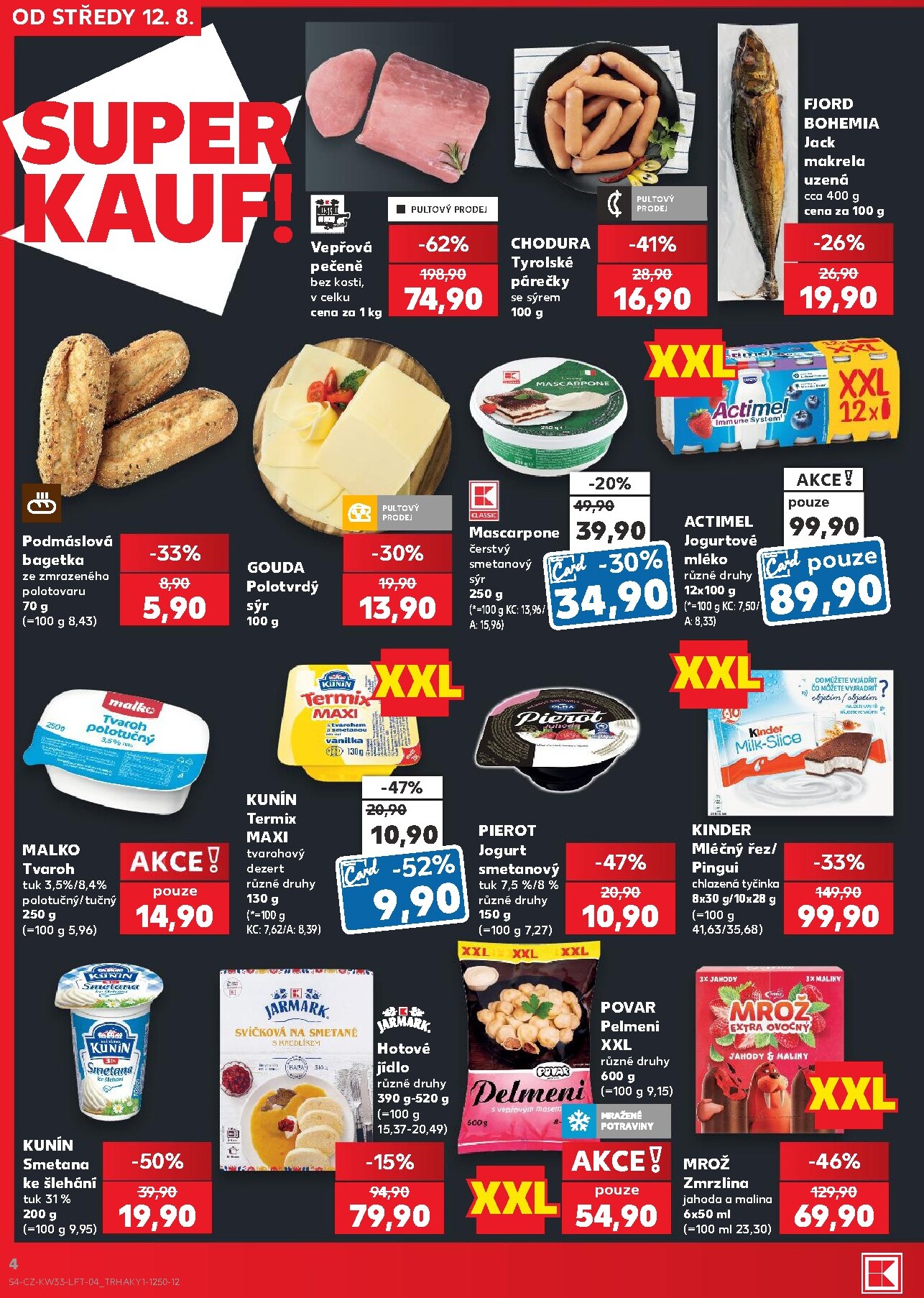kaufland - Budoucí Kaufland - Kolín leták platný od středy 12.08.2026 do úterý 18.08.2026 - page: 4