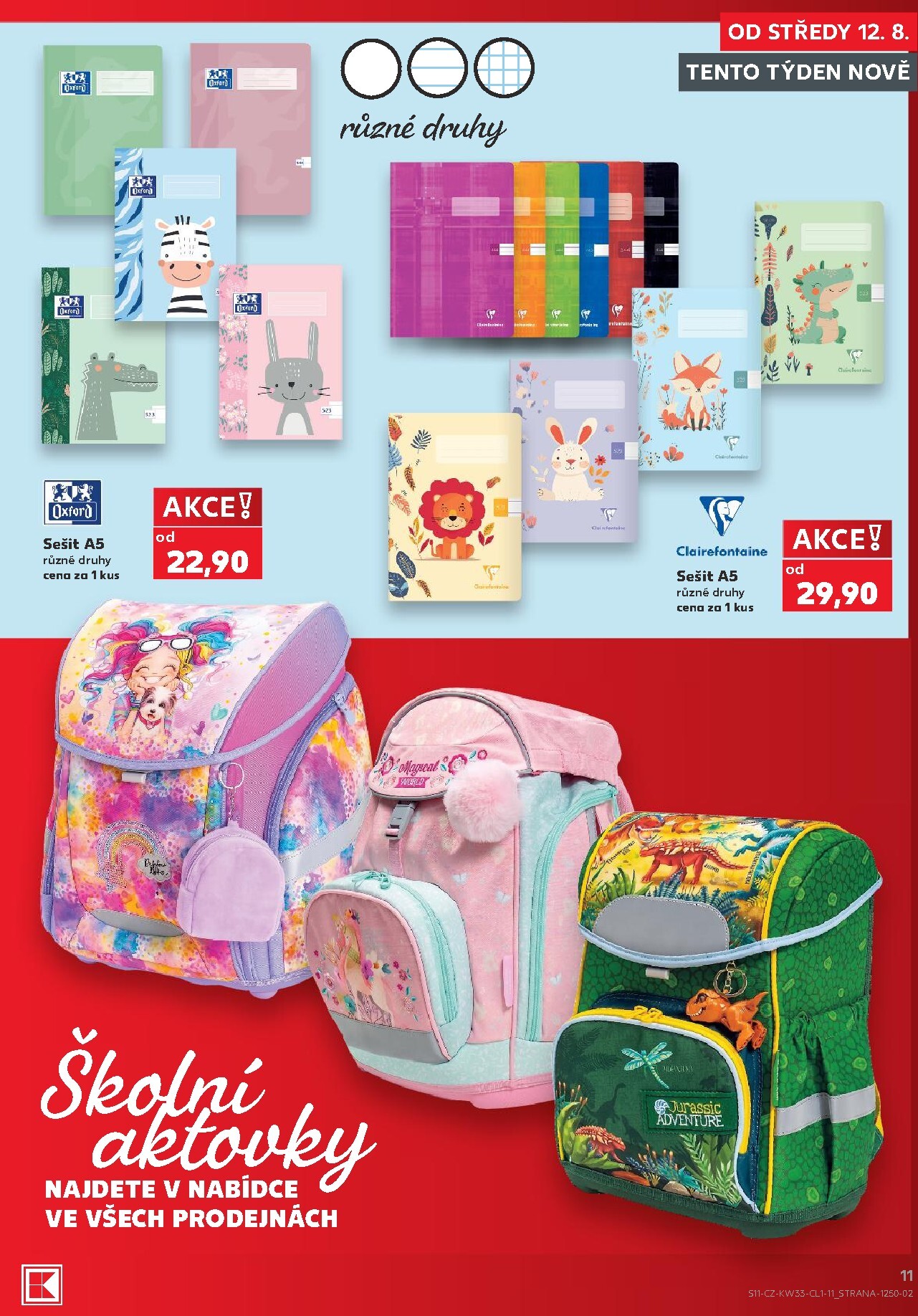kaufland - Budoucí Kaufland - Kolín - Vše pro letní domácnost leták platný od středy 12.08.2026 do úterý 18.08.2026 - page: 11