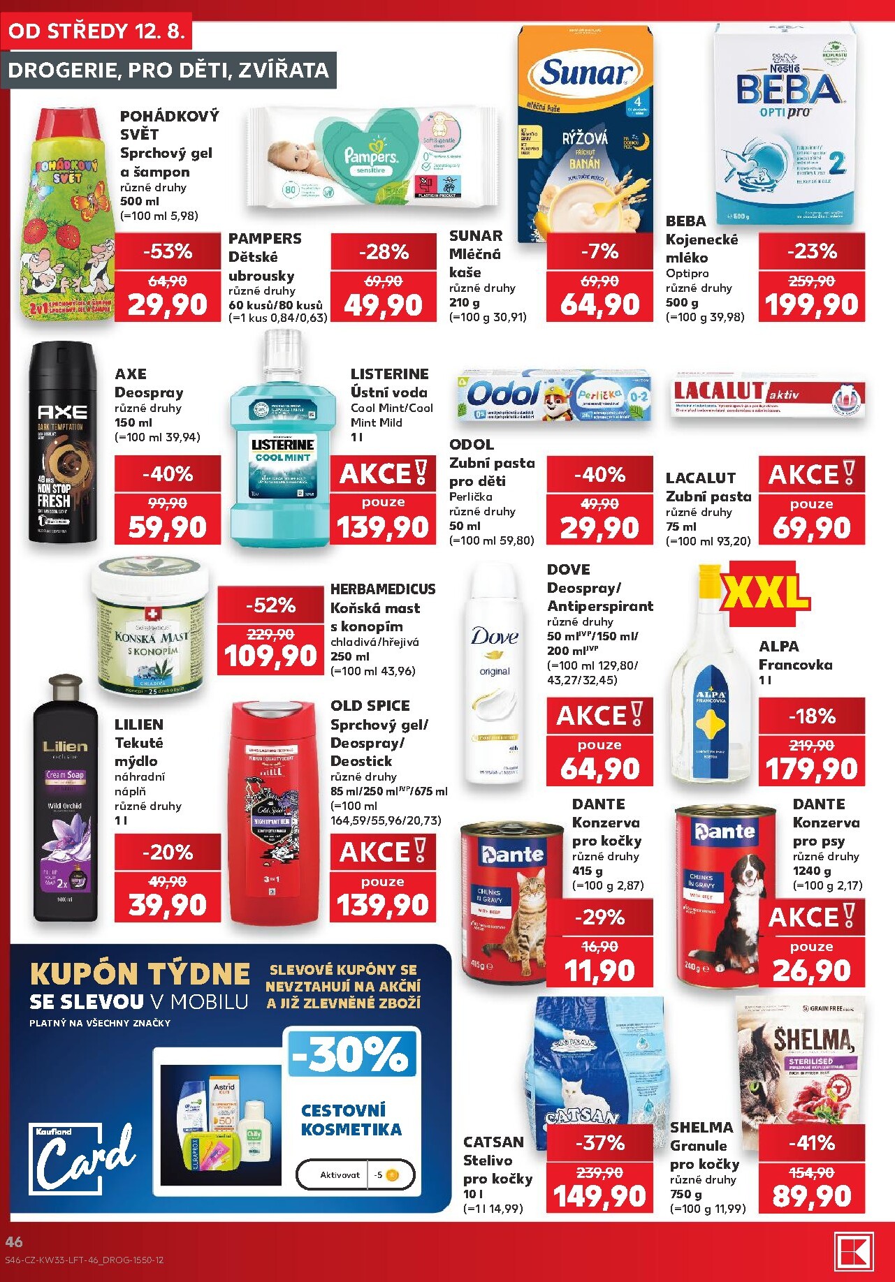 kaufland - Budoucí Kaufland - Brno leták platný od středy 12.08.2026 do úterý 18.08.2026 - page: 46