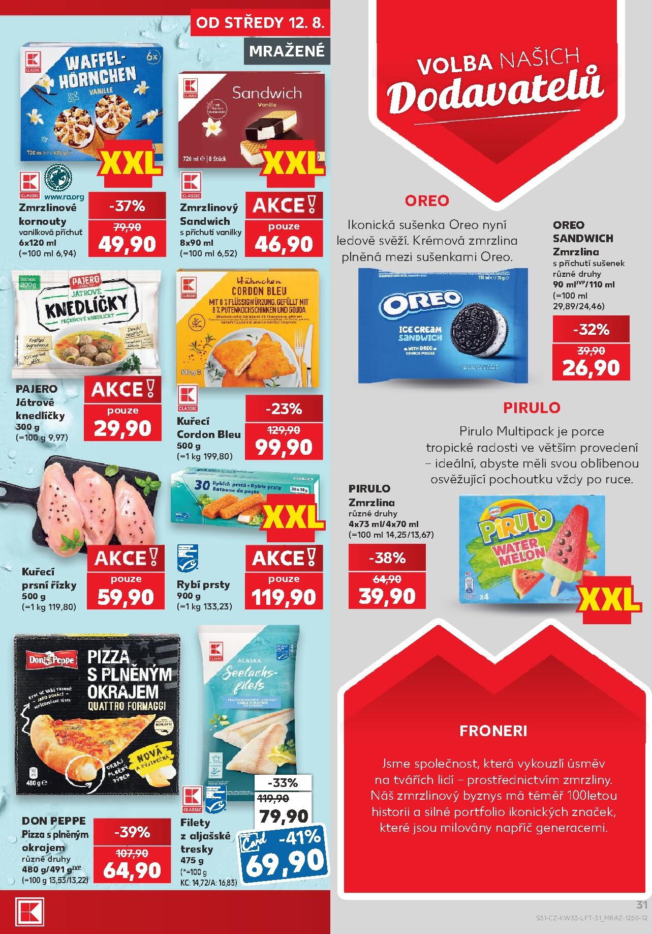 kaufland - Budoucí Kaufland - Brno leták platný od středy 12.08.2026 do úterý 18.08.2026 - page: 31