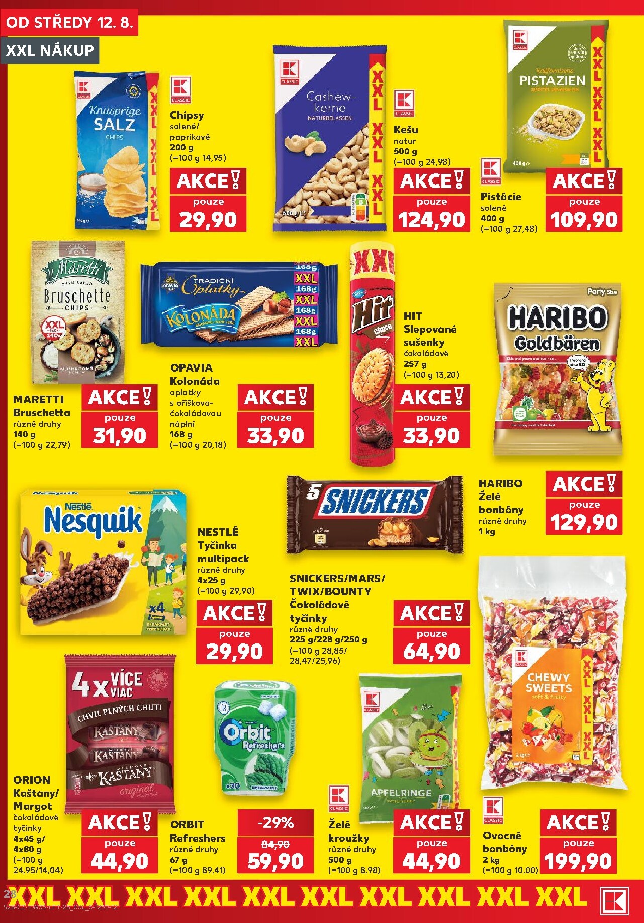 kaufland - Budoucí Kaufland - Brno leták platný od středy 12.08.2026 do úterý 18.08.2026 - page: 28