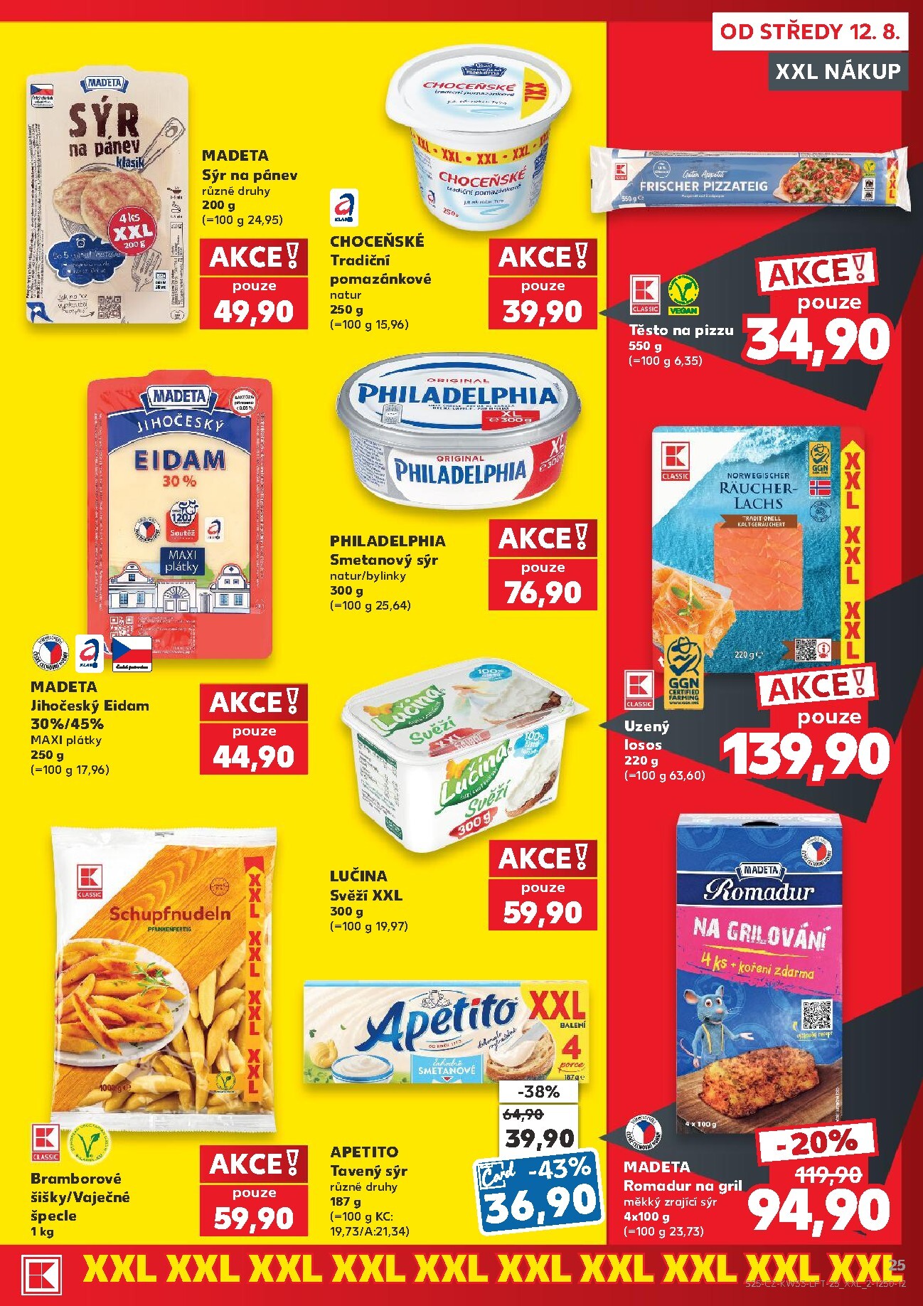 kaufland - Budoucí Kaufland - Brno leták platný od středy 12.08.2026 do úterý 18.08.2026 - page: 25