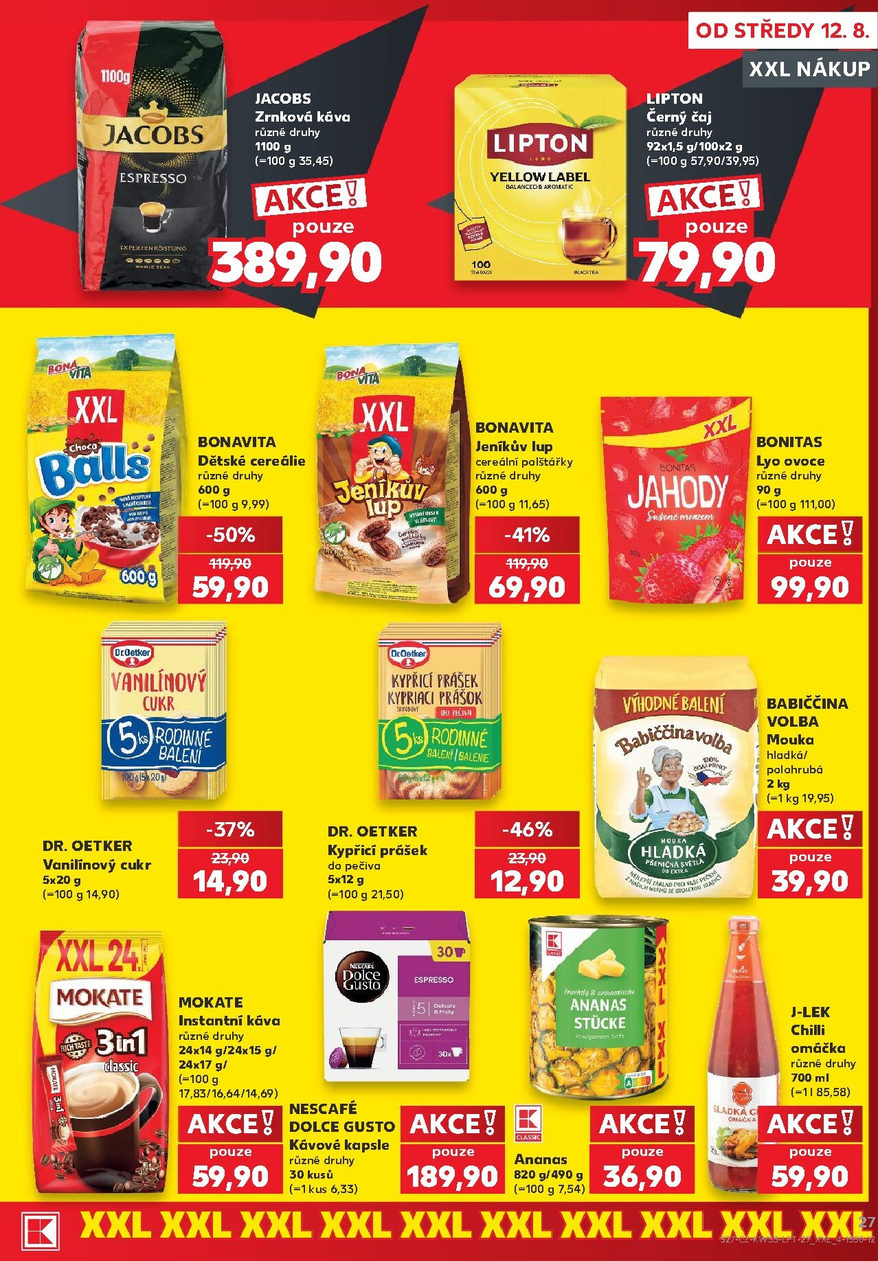 kaufland - Budoucí Kaufland - Brno leták platný od středy 12.08.2026 do úterý 18.08.2026 - page: 27